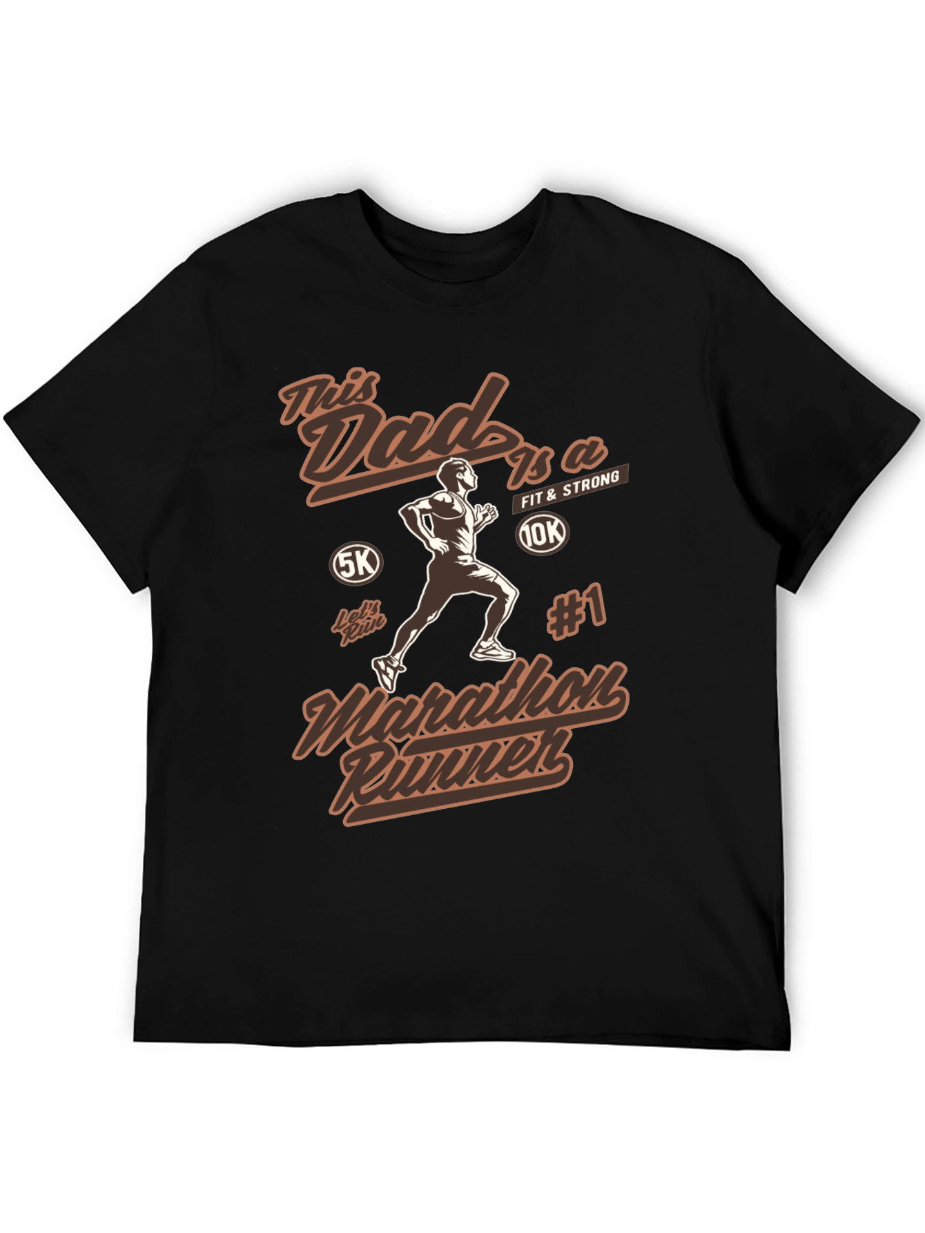This Dad Is A Marathon Runner T-Shirt