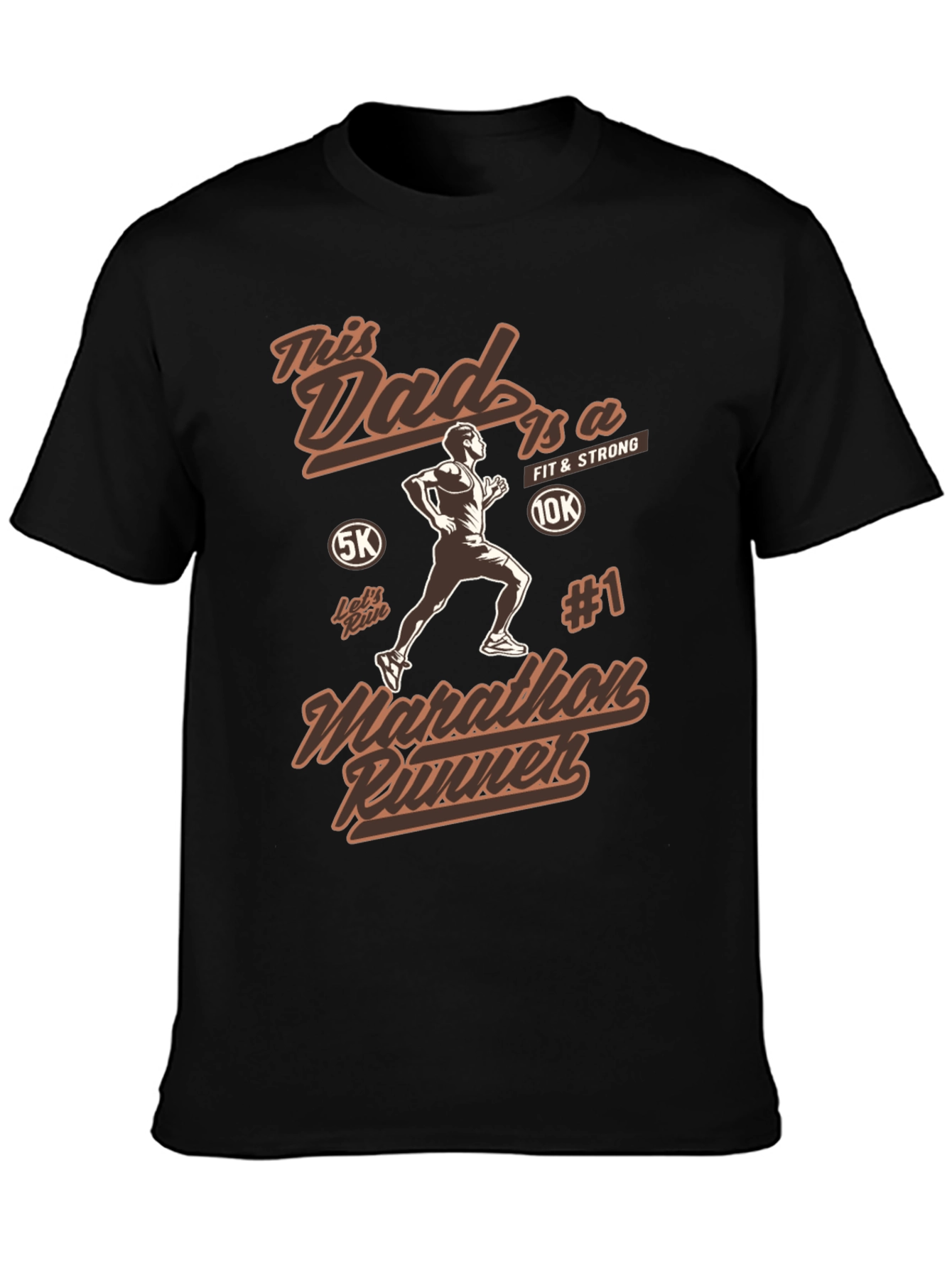 This Dad Is A Marathon Runner T-Shirt