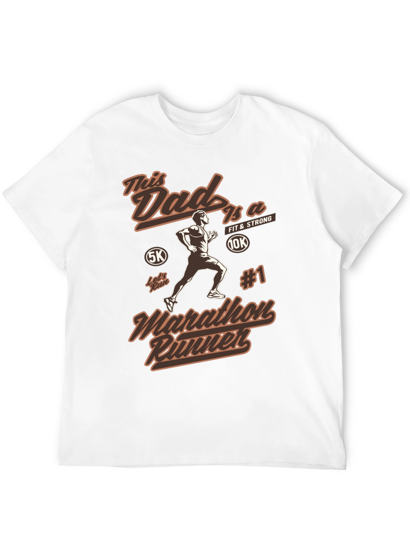 This Dad Is A Marathon Runner T-Shirt