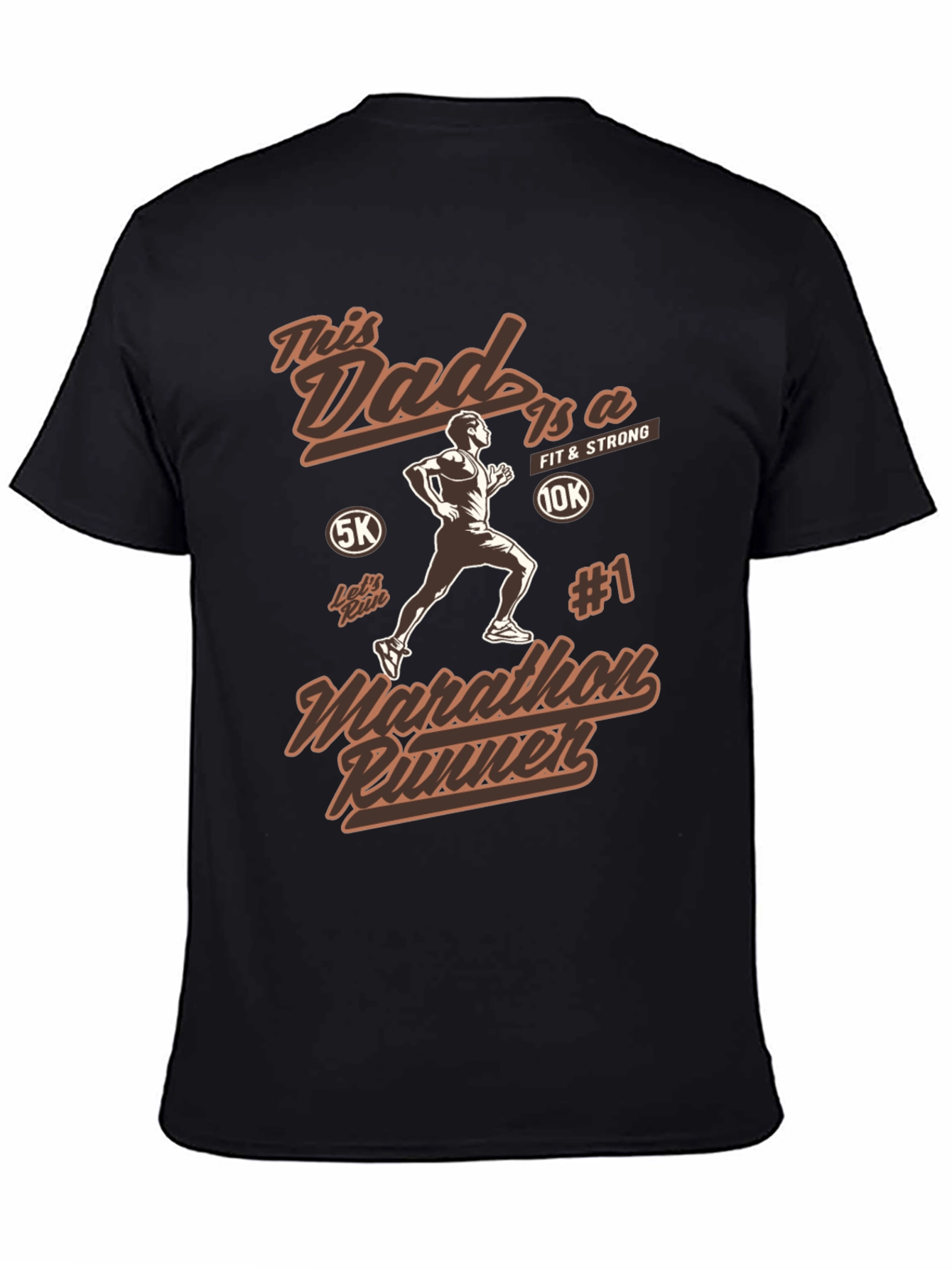 This Dad Is A Marathon Runner T-Shirt