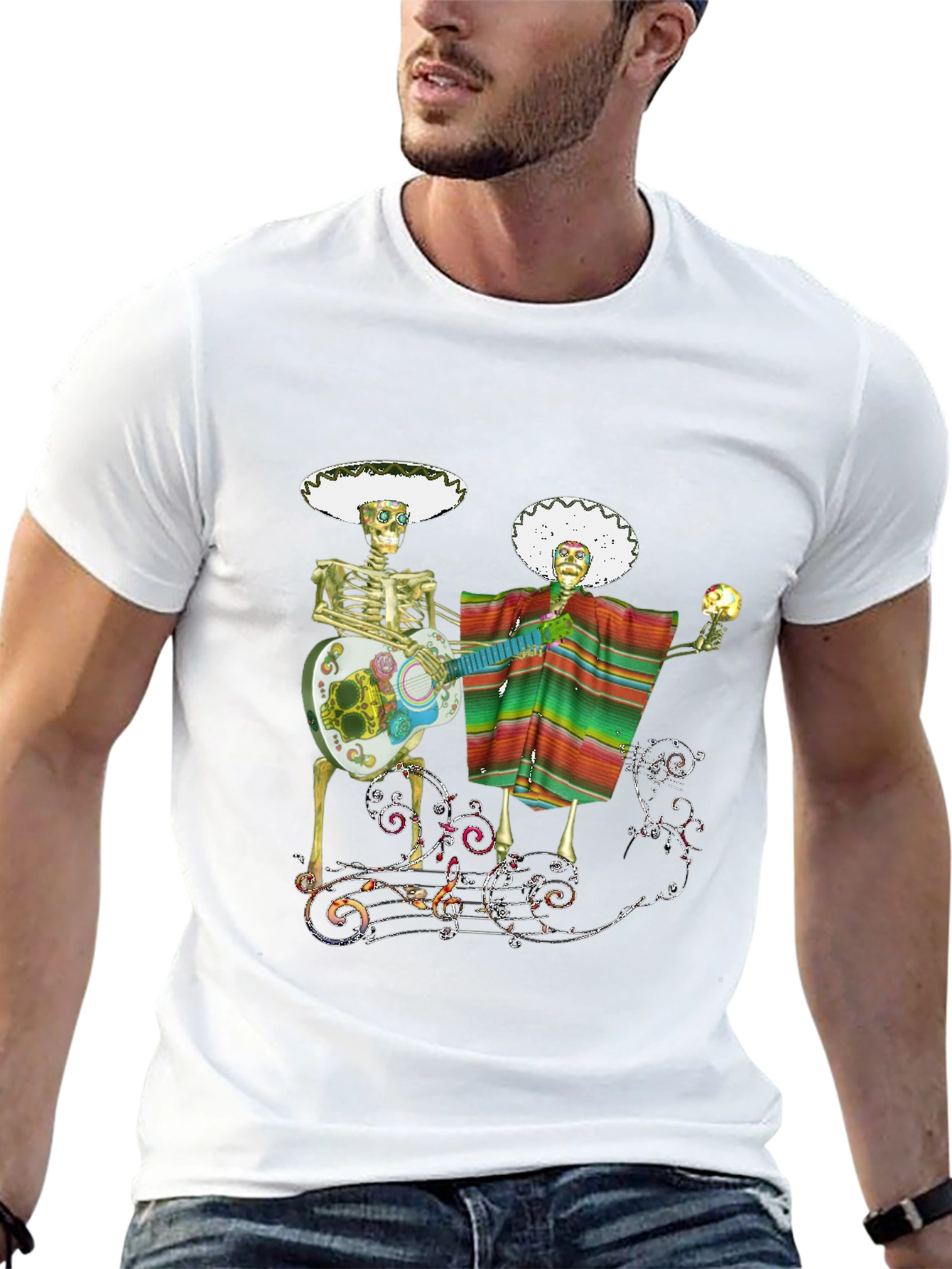 Day of the Dead Band T-Shirt