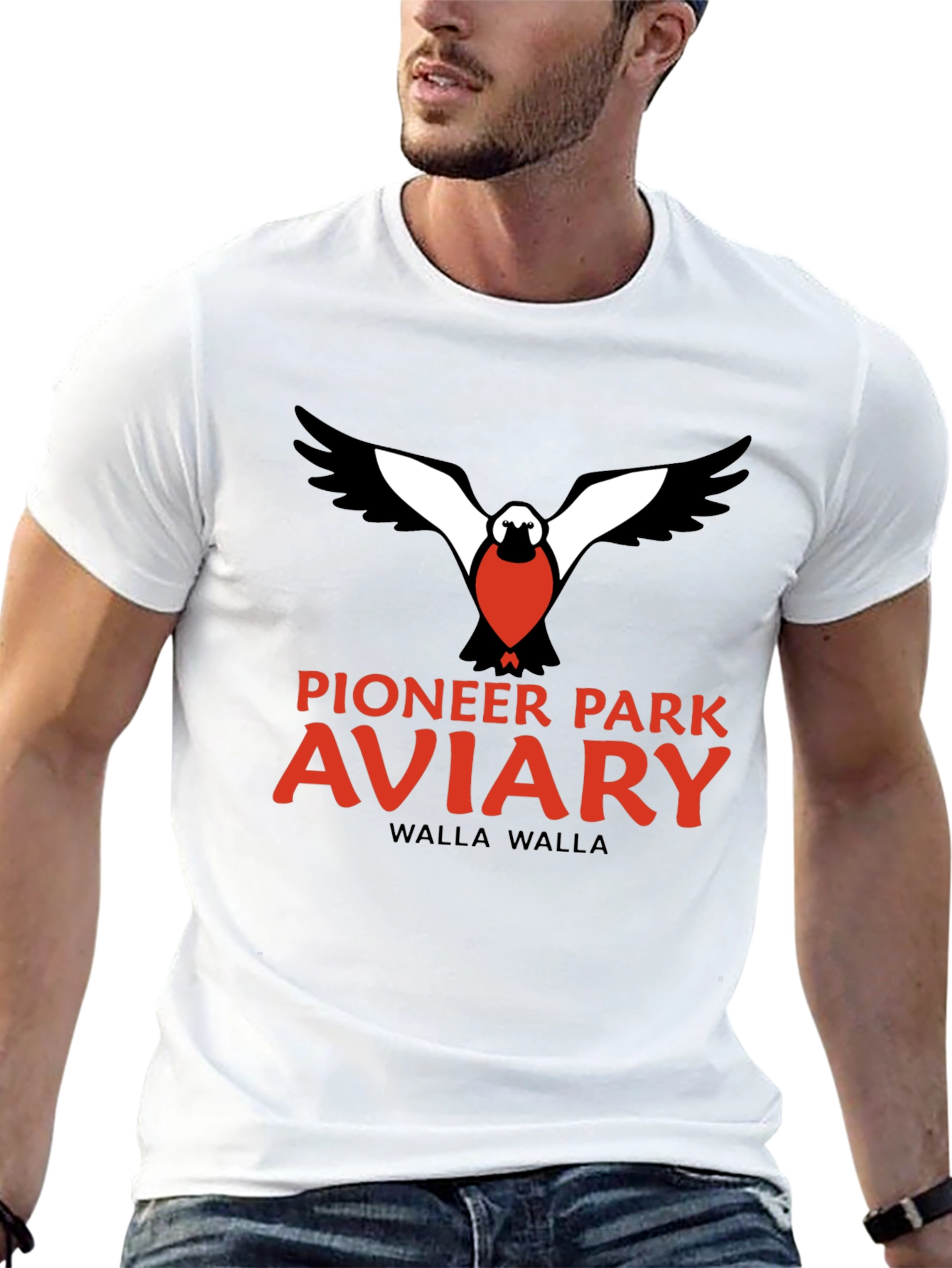 Pioneer Park Aviary T-Shirt - Walla Walla Bird Tee