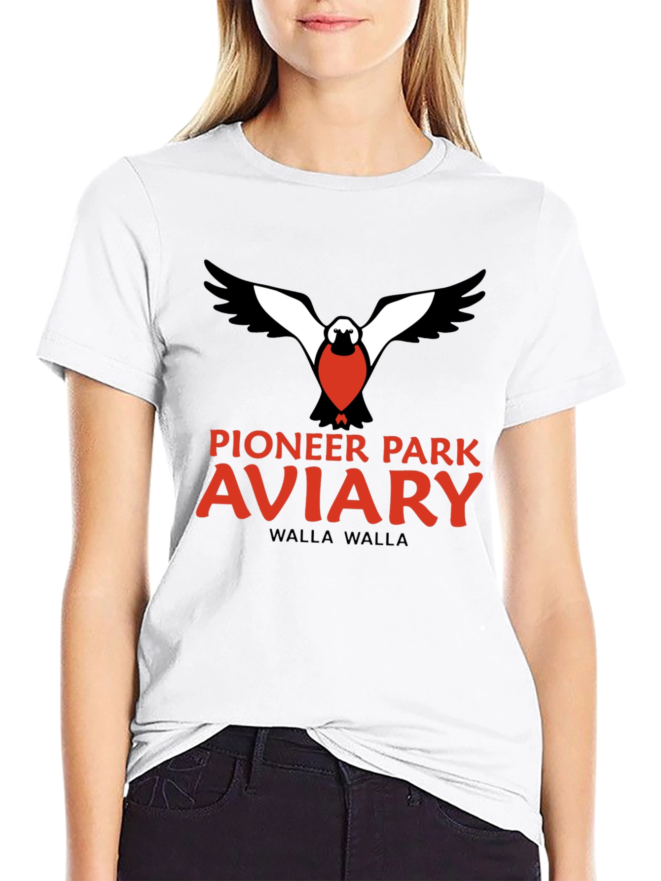 Pioneer Park Aviary T-Shirt - Walla Walla Bird Tee