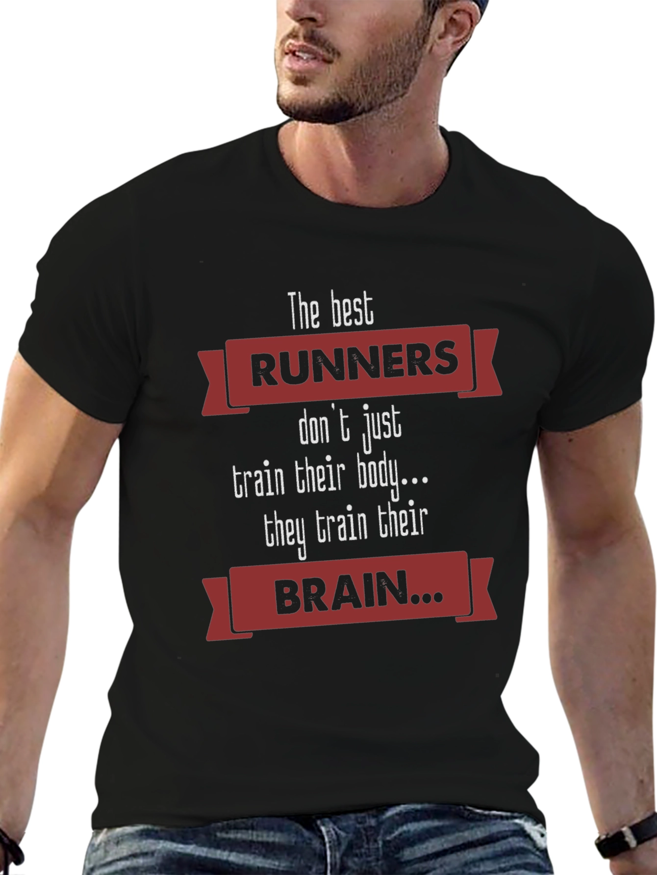 Runners Brain T-Shirt - Train Your Mind and Body!