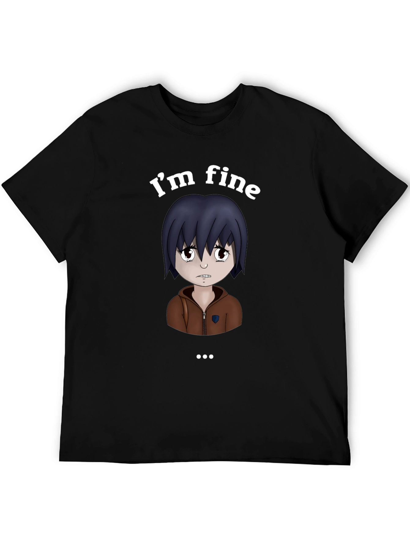 Im Fine Anime Graphic T-Shirt