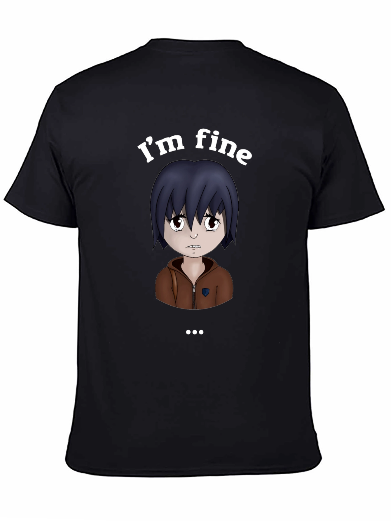 Im Fine Anime Graphic T-Shirt
