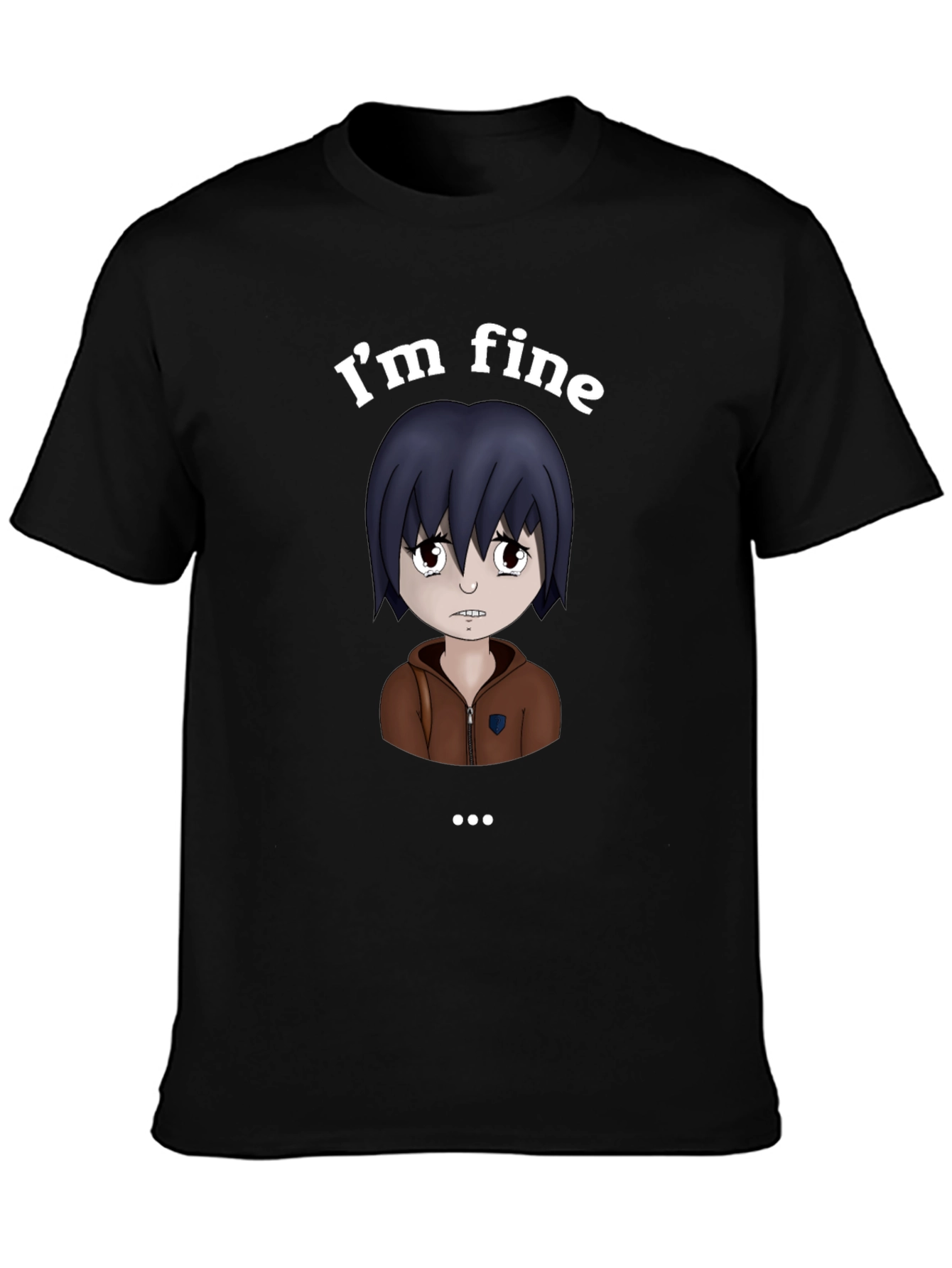 Im Fine Anime Graphic T-Shirt
