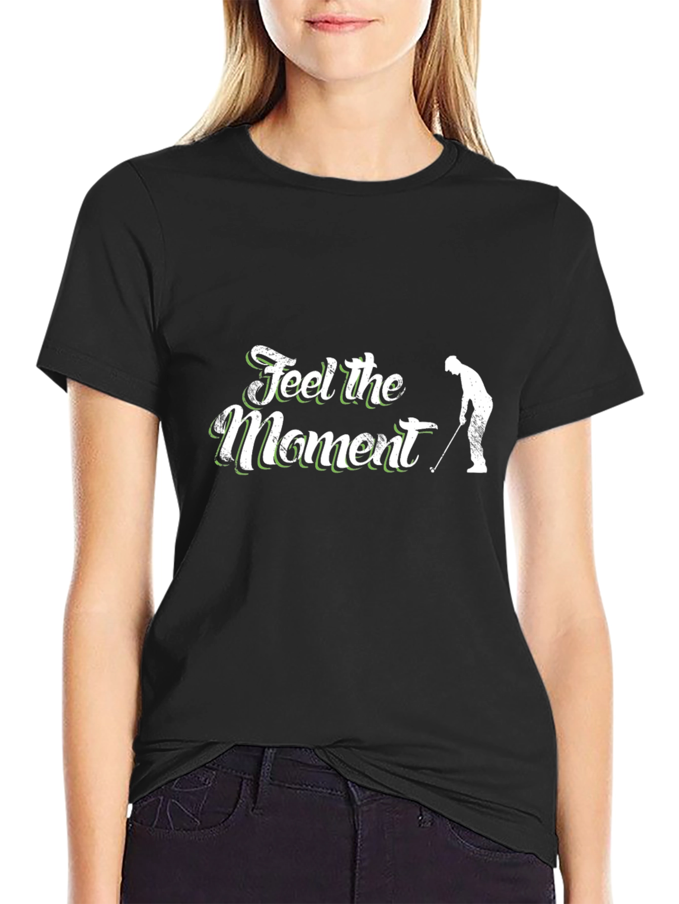 Feel the Moment Golf T-Shirt