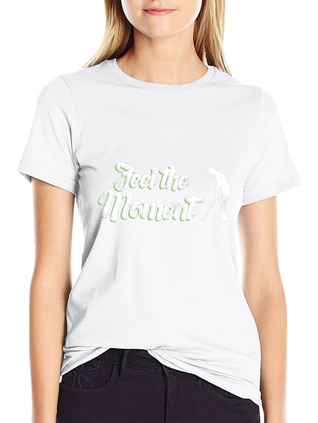 Feel the Moment Golf T-Shirt