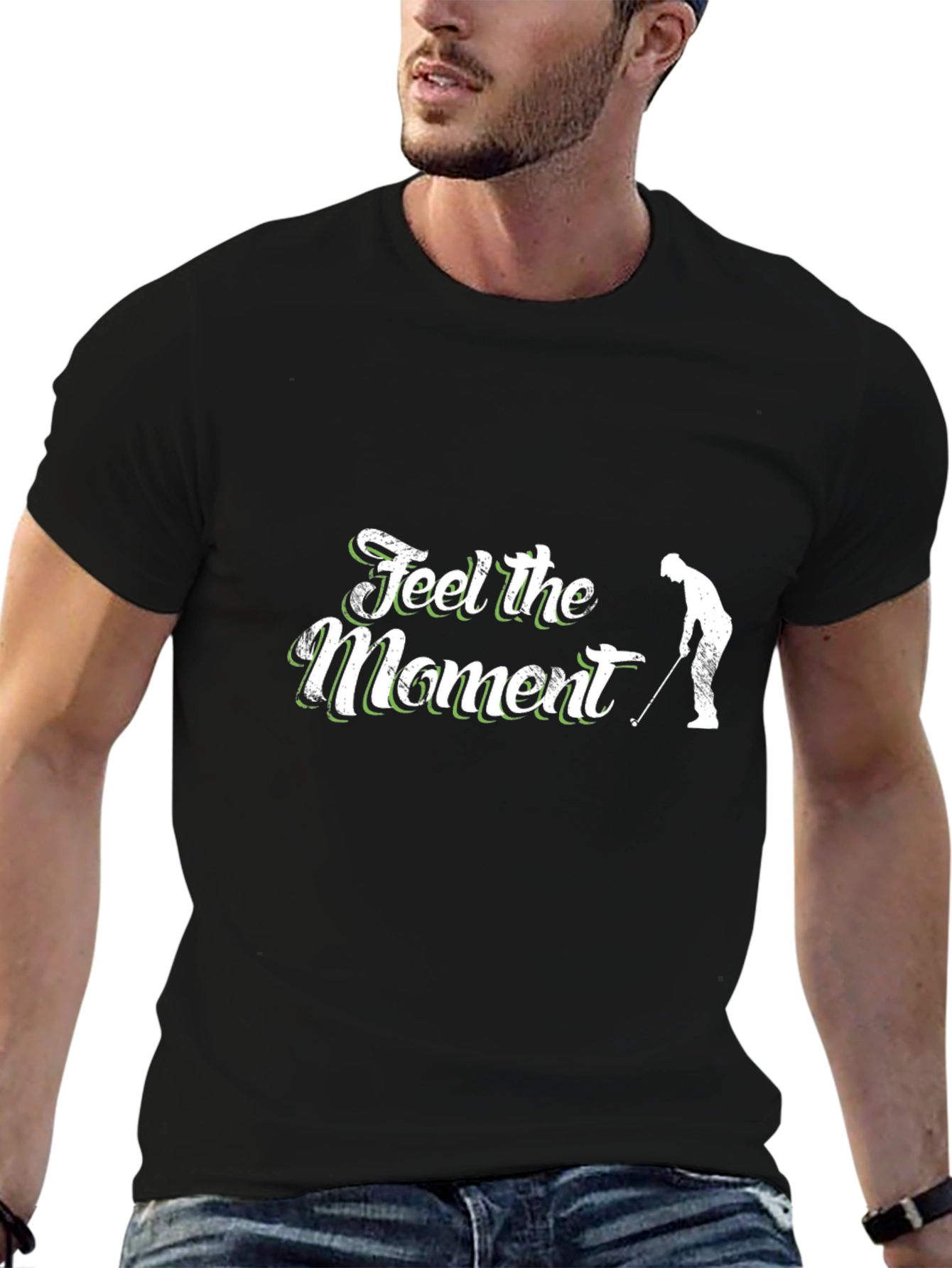 Feel the Moment Golf T-Shirt