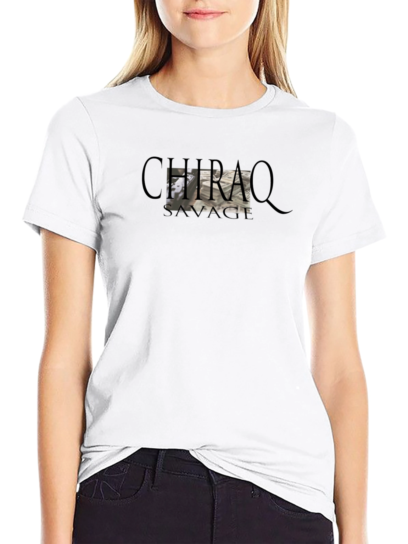 Chiraq Savage Graphic Black T-Shirt