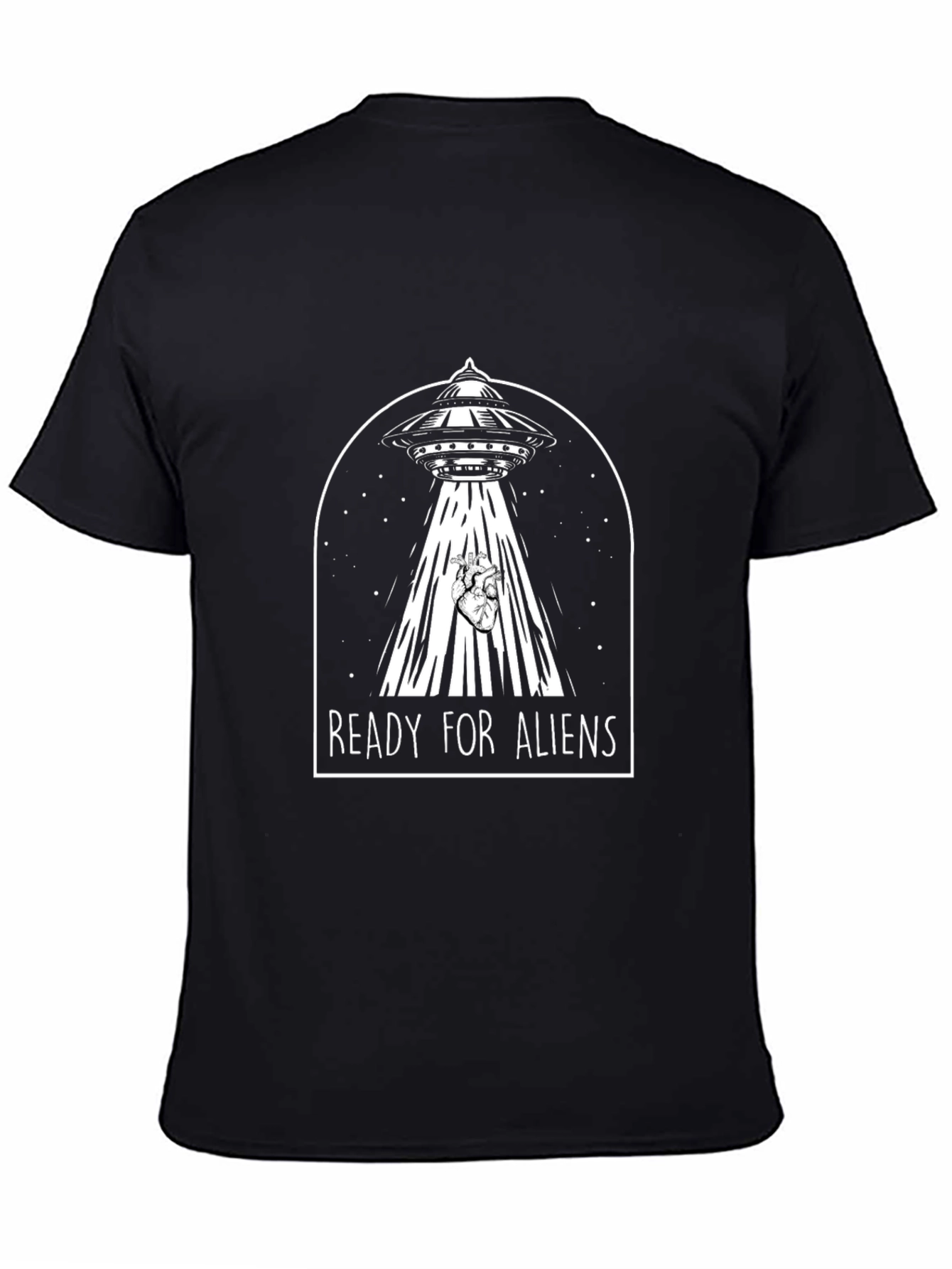Ready for Aliens UFO Graphic T-Shirt