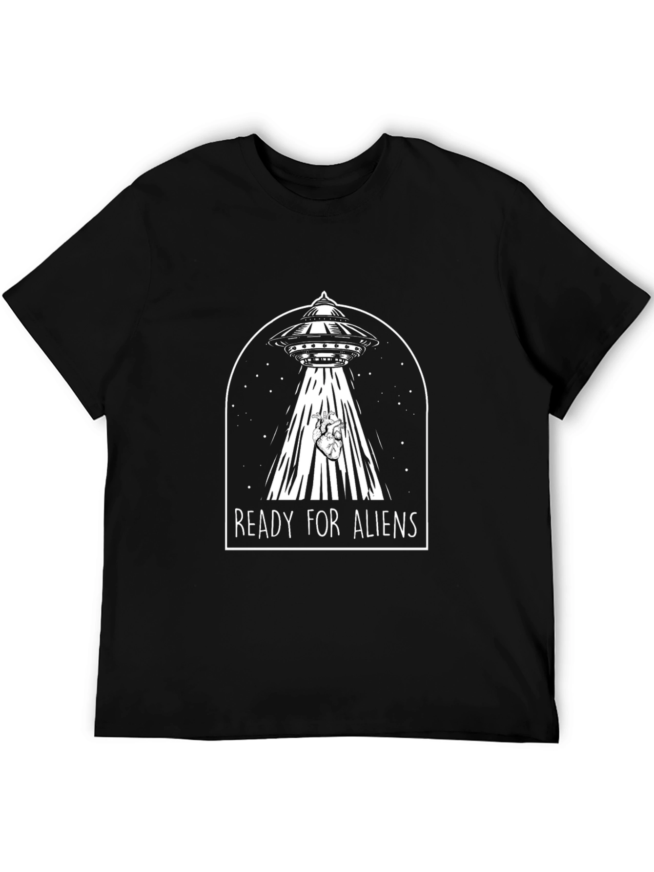 Ready for Aliens UFO Graphic T-Shirt