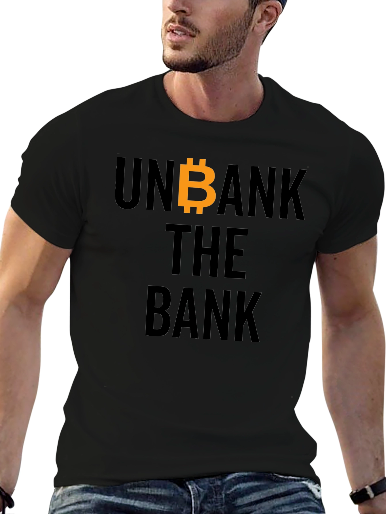 Unbank the Bank Bitcoin T-Shirt