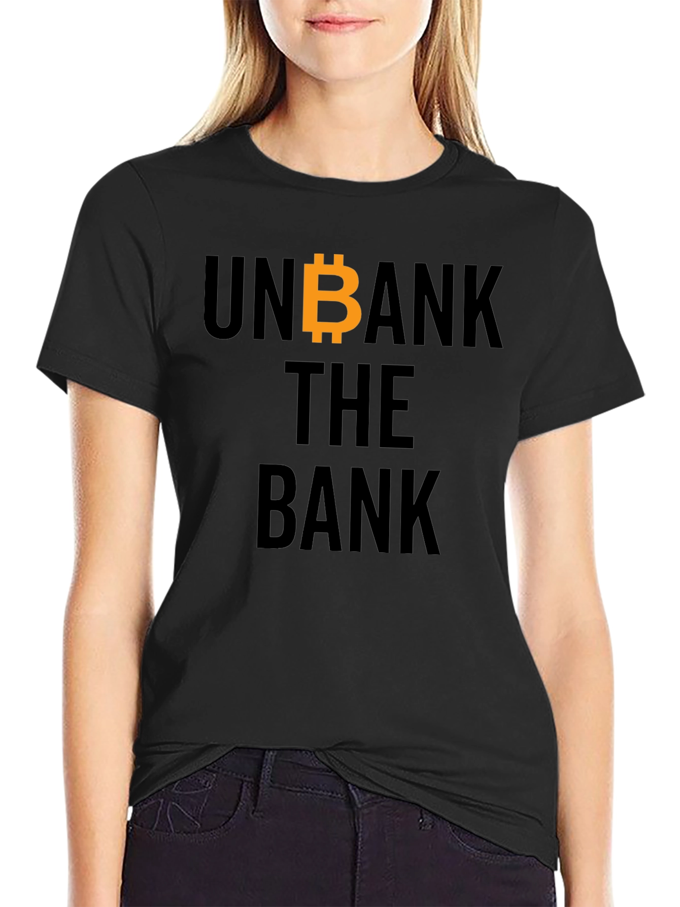 Unbank the Bank Bitcoin T-Shirt