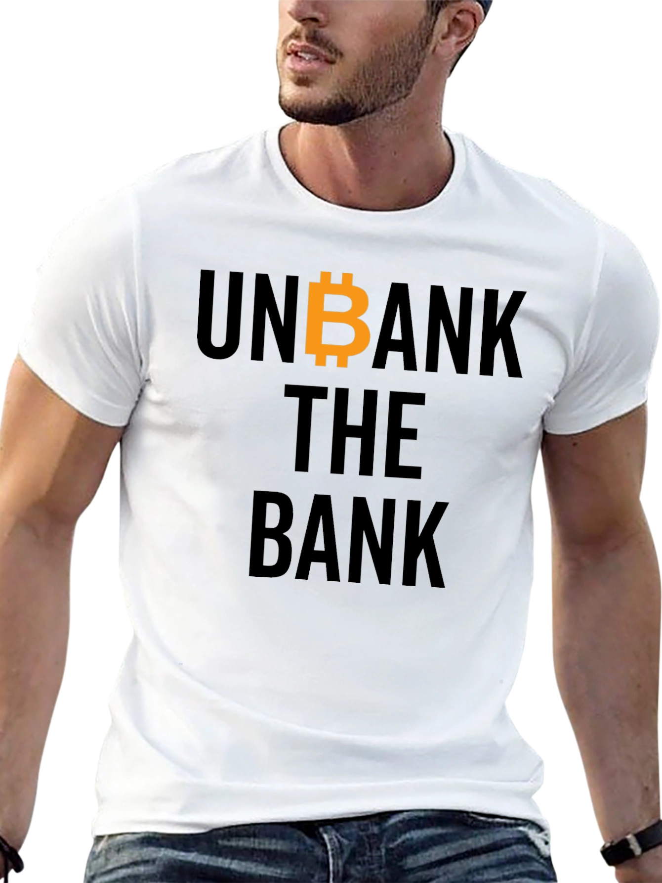 Unbank the Bank Bitcoin T-Shirt