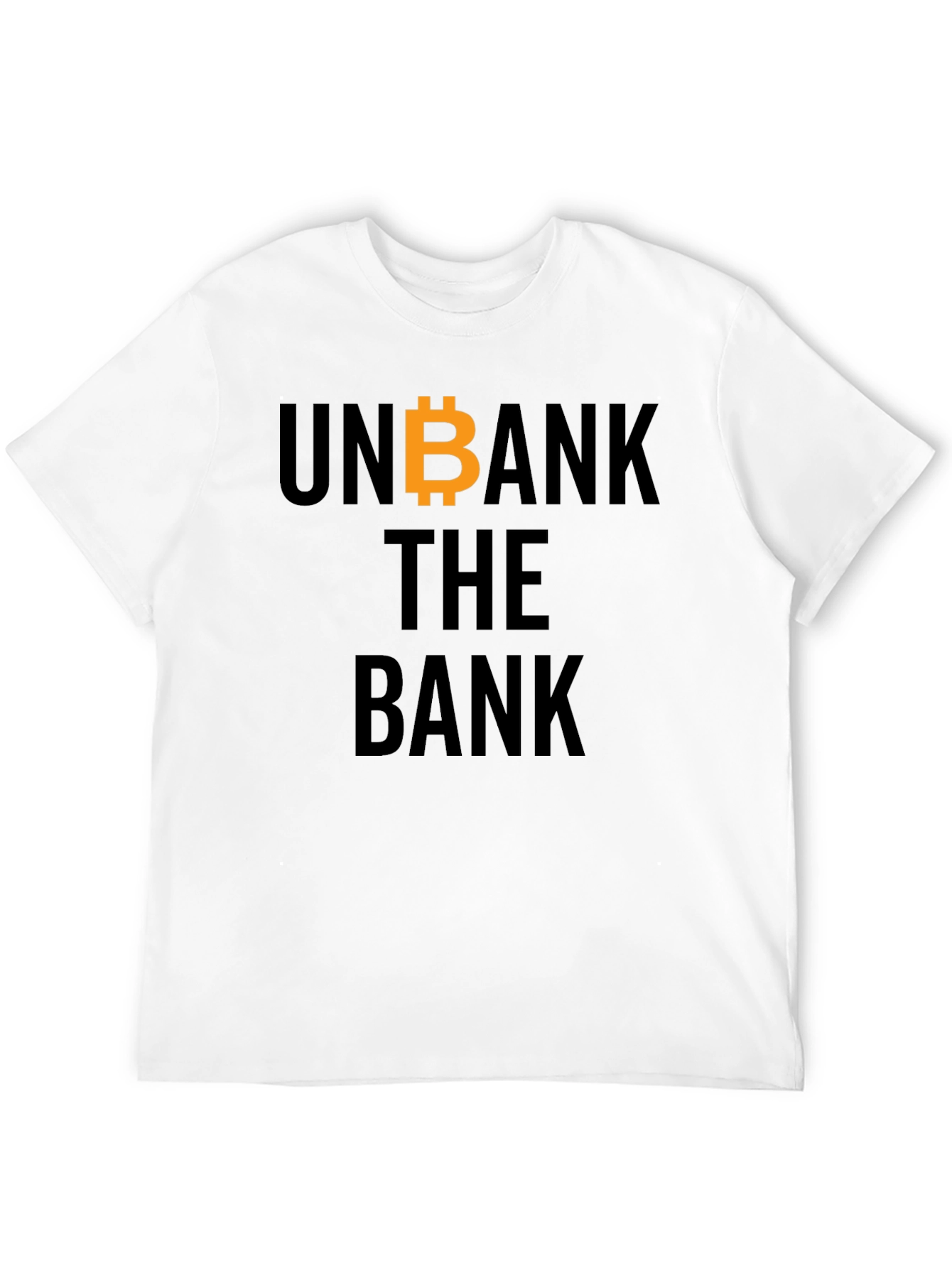 Unbank the Bank Bitcoin T-Shirt