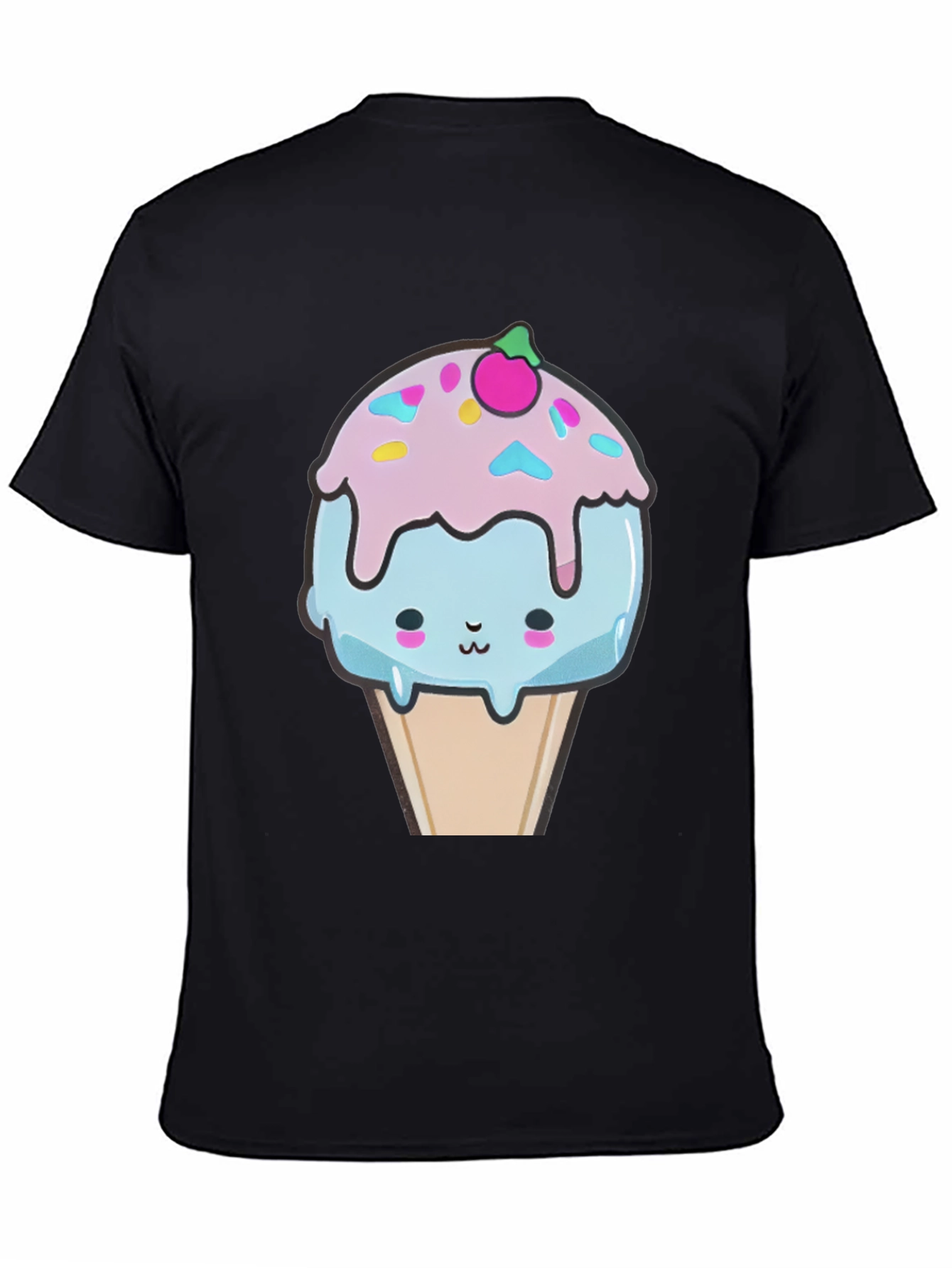 Kawaii Ice Cream Graphic Tee - Fun & Unique!