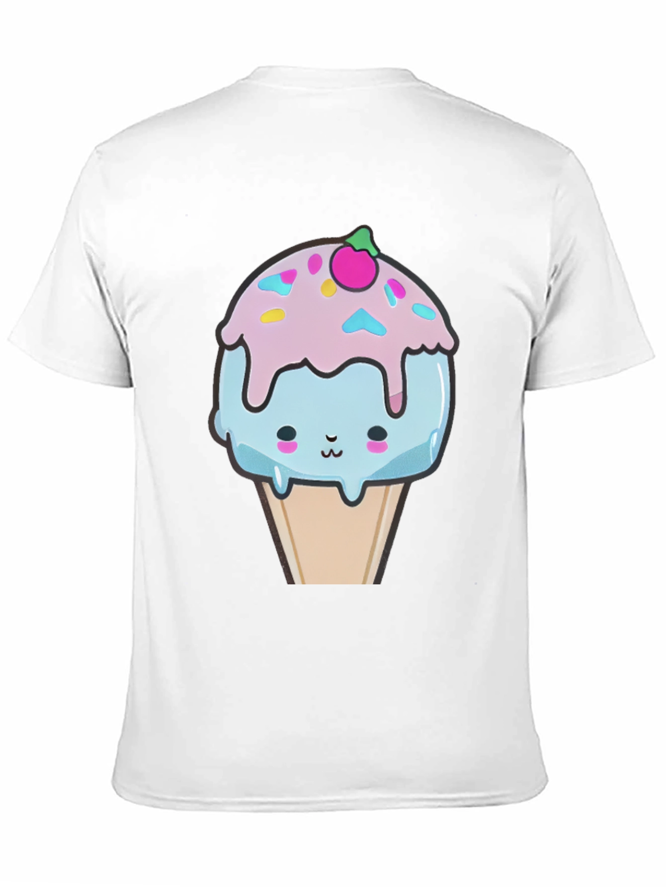 Kawaii Ice Cream Graphic Tee - Fun & Unique!