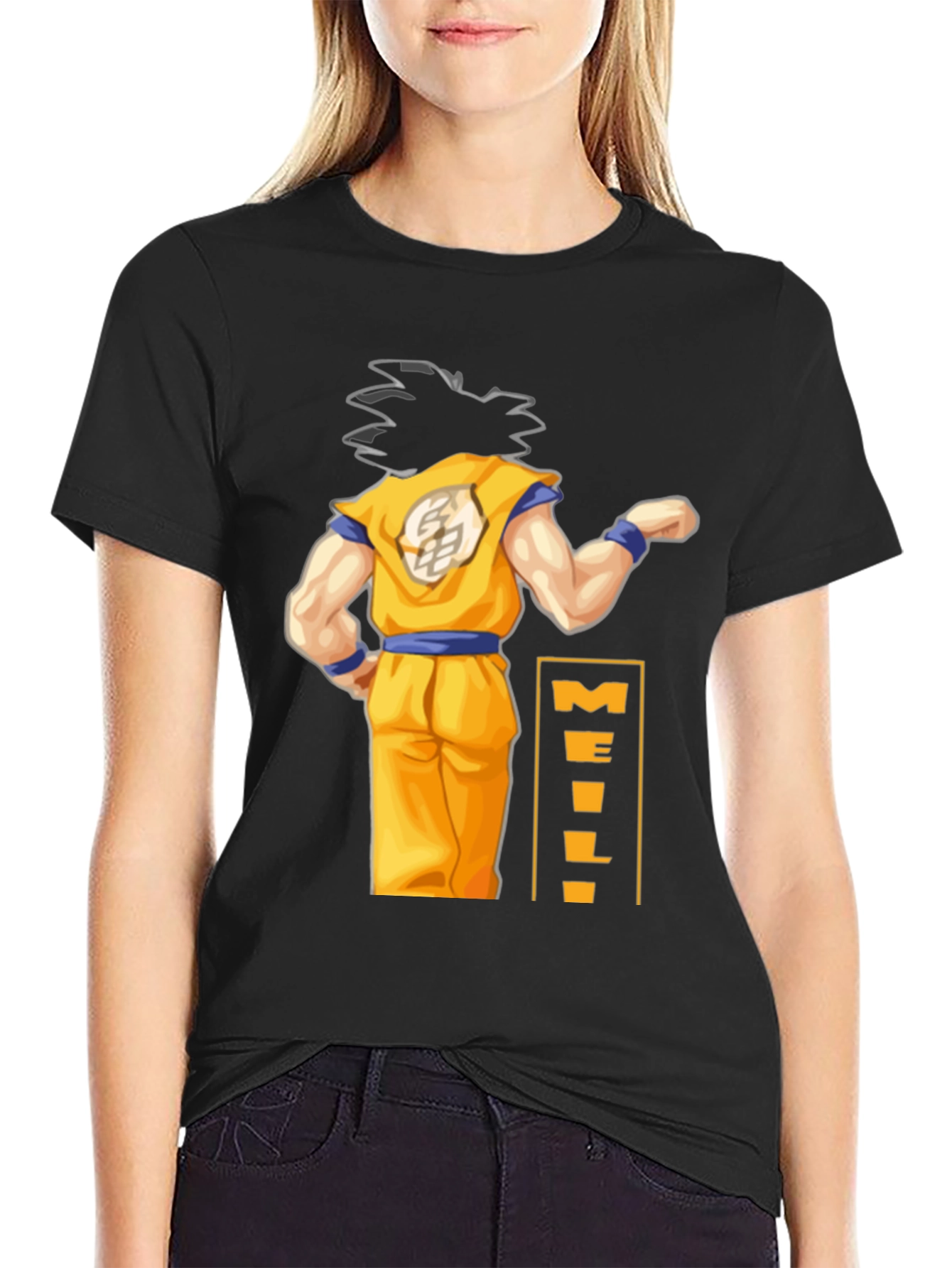Dragon Ball Z Goku Kanji Black T-Shirt