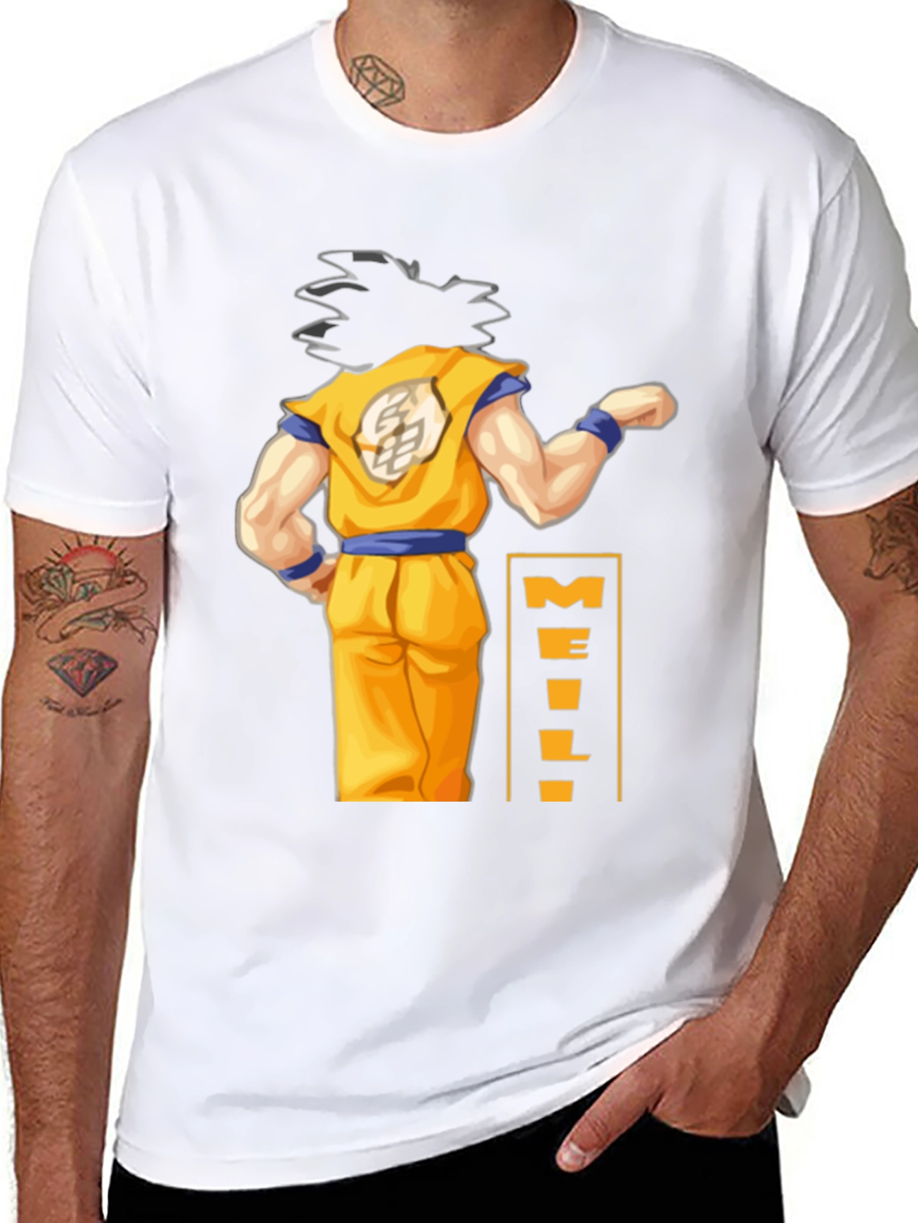 Dragon Ball Z Goku Kanji Black T-Shirt