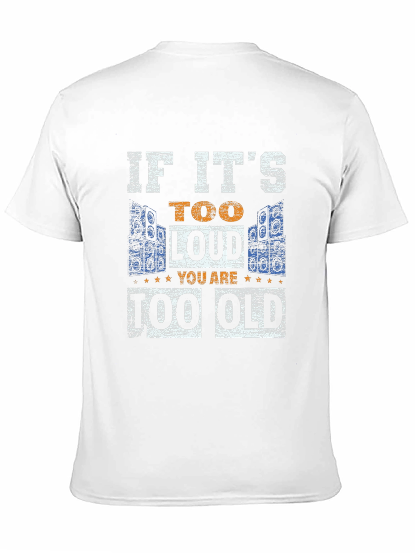 Too Loud Too Old T-Shirt - Black