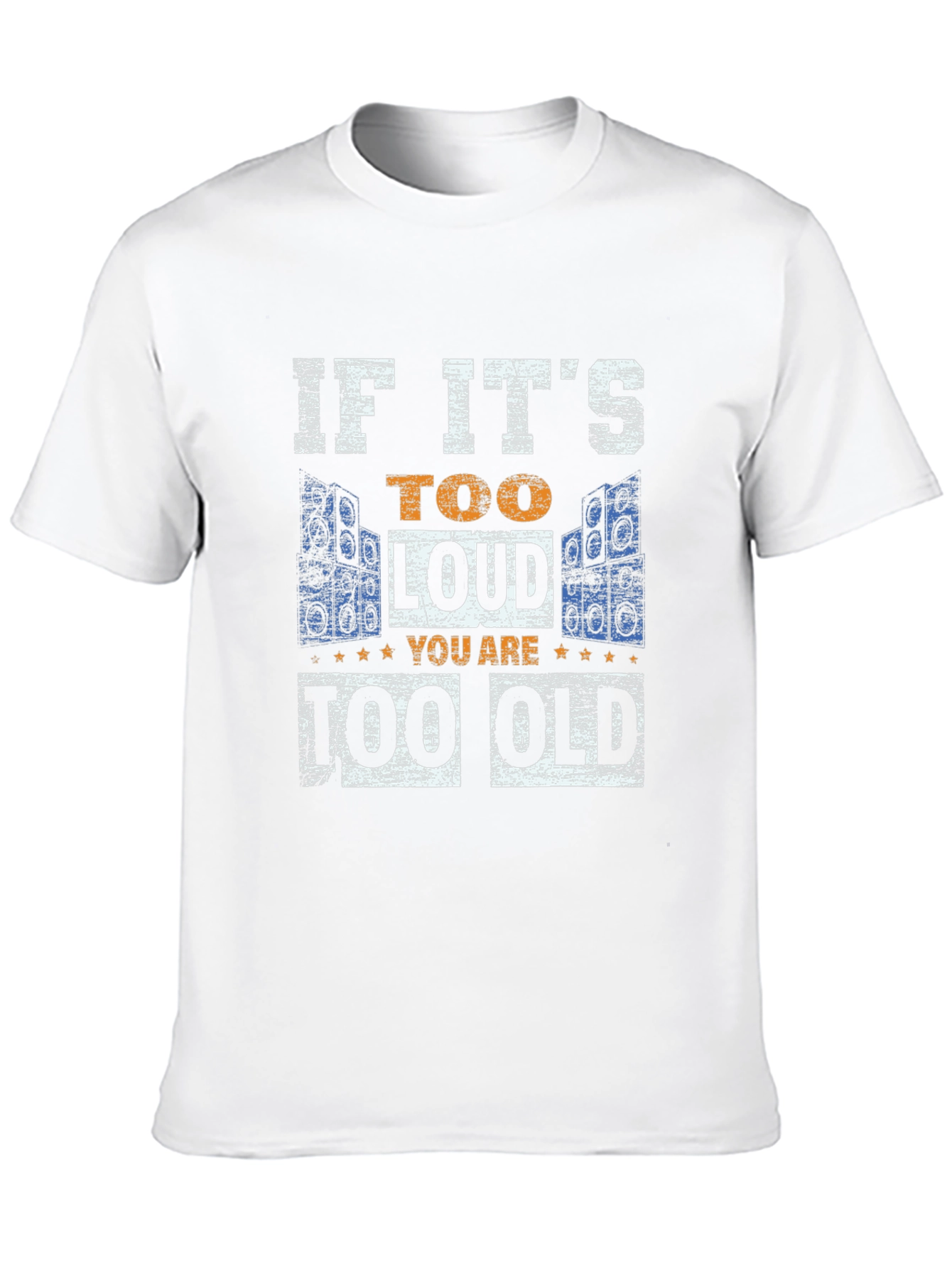 Too Loud Too Old T-Shirt - Black