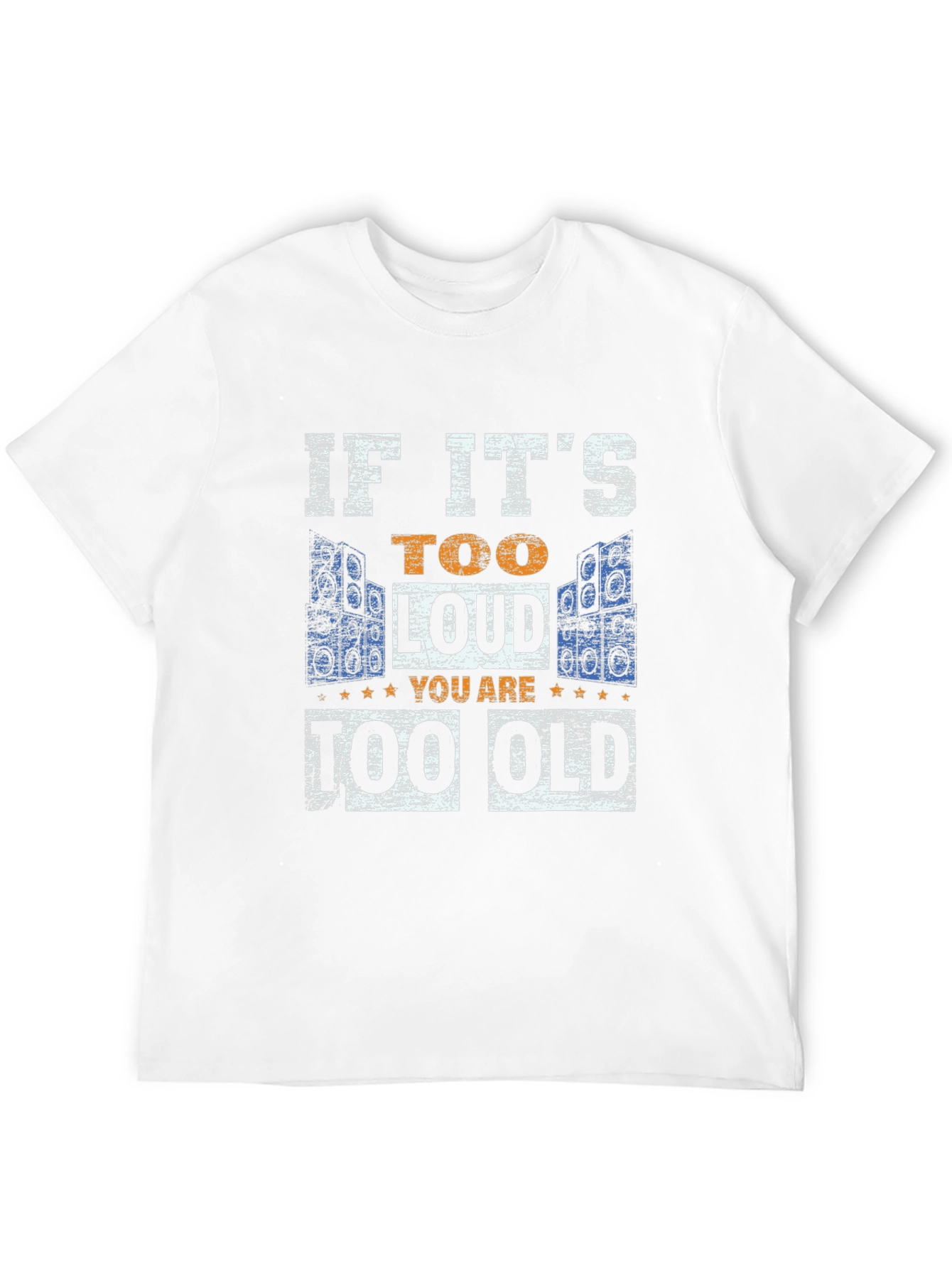 Too Loud Too Old T-Shirt - Black