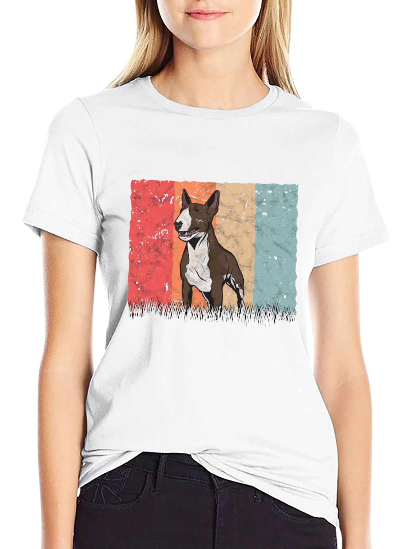 Bull Terrier Retro T-Shirt