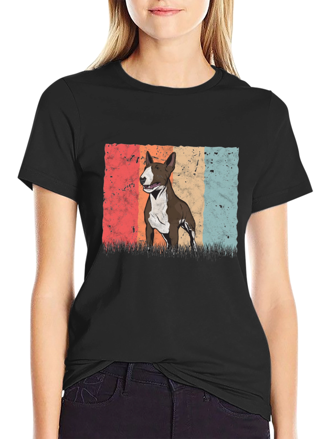 Bull Terrier Retro T-Shirt