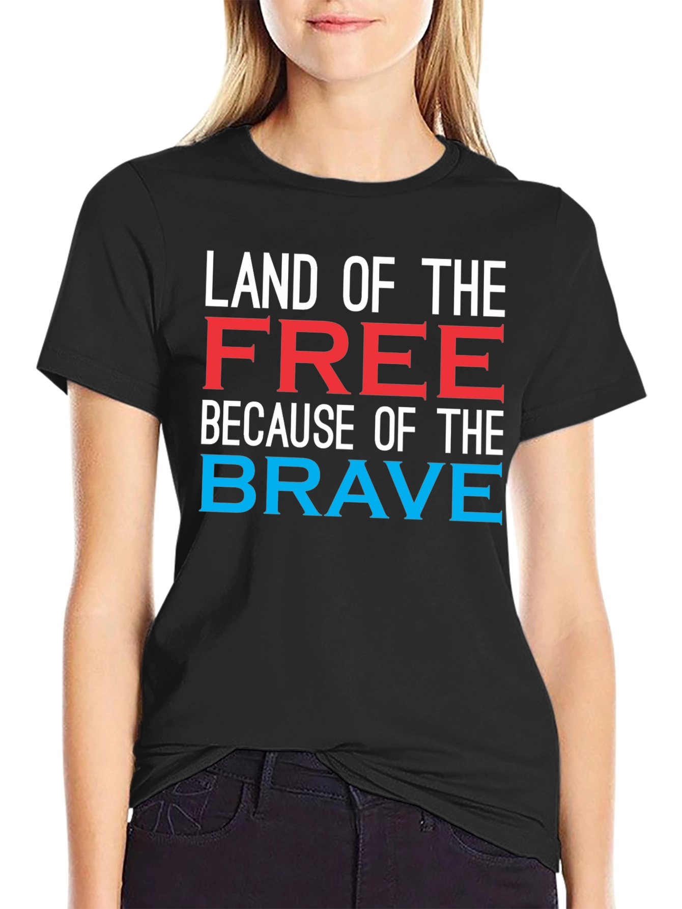 Land of the Free Graphic T-Shirt