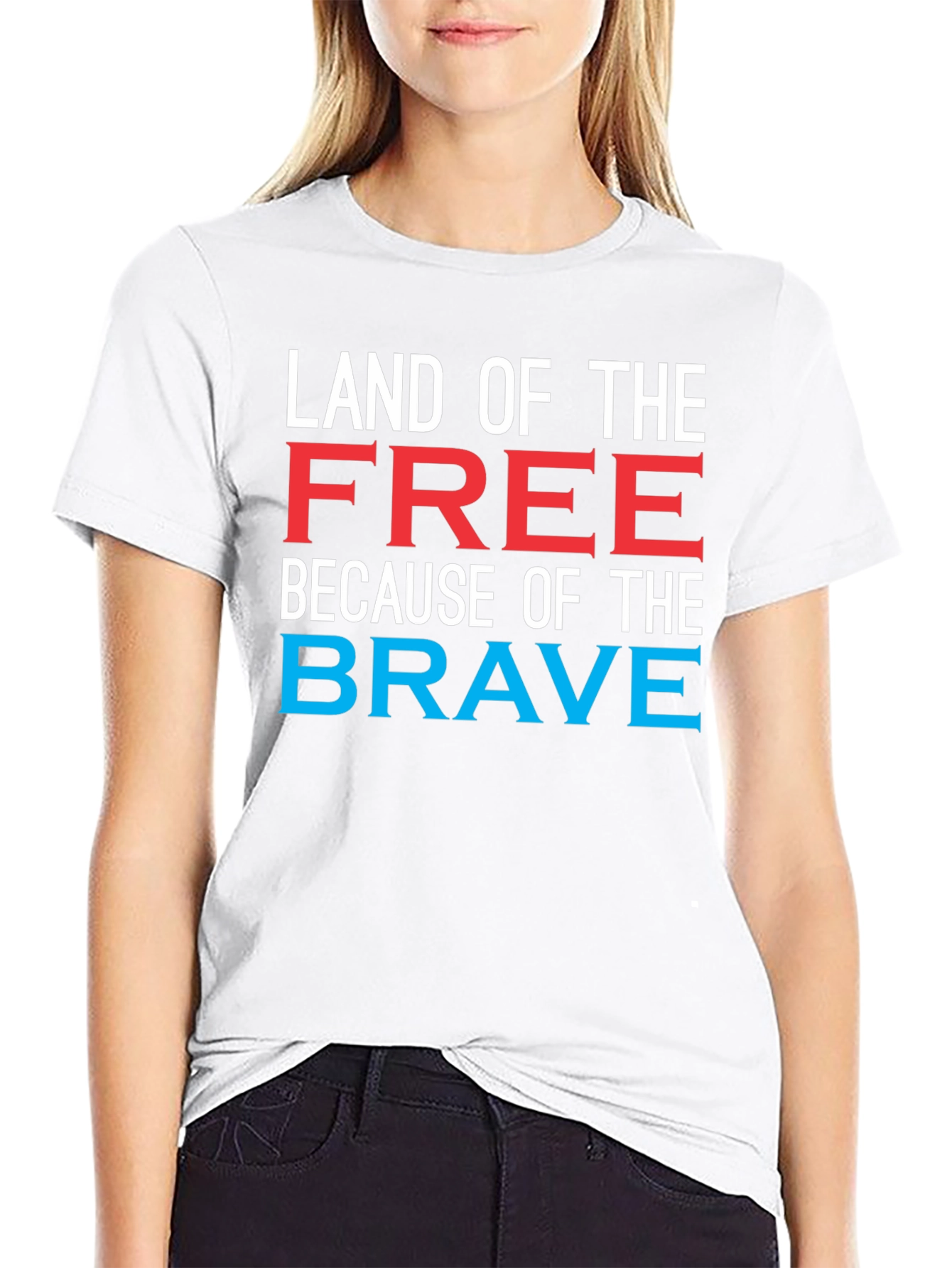 Land of the Free Graphic T-Shirt