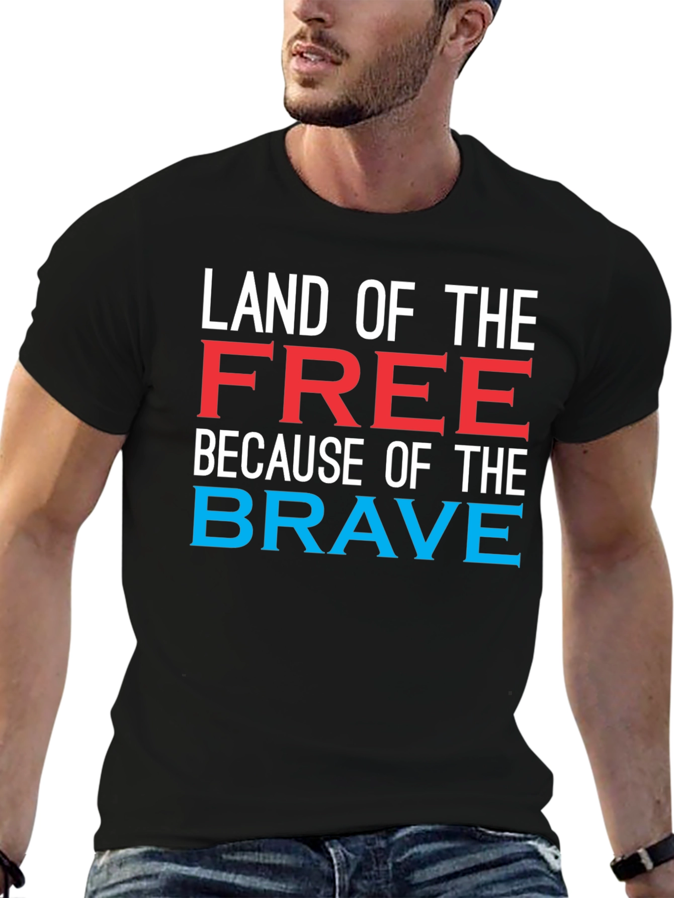 Land of the Free Graphic T-Shirt