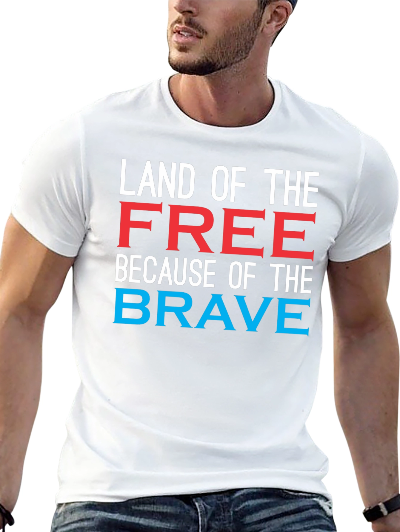 Land of the Free Graphic T-Shirt