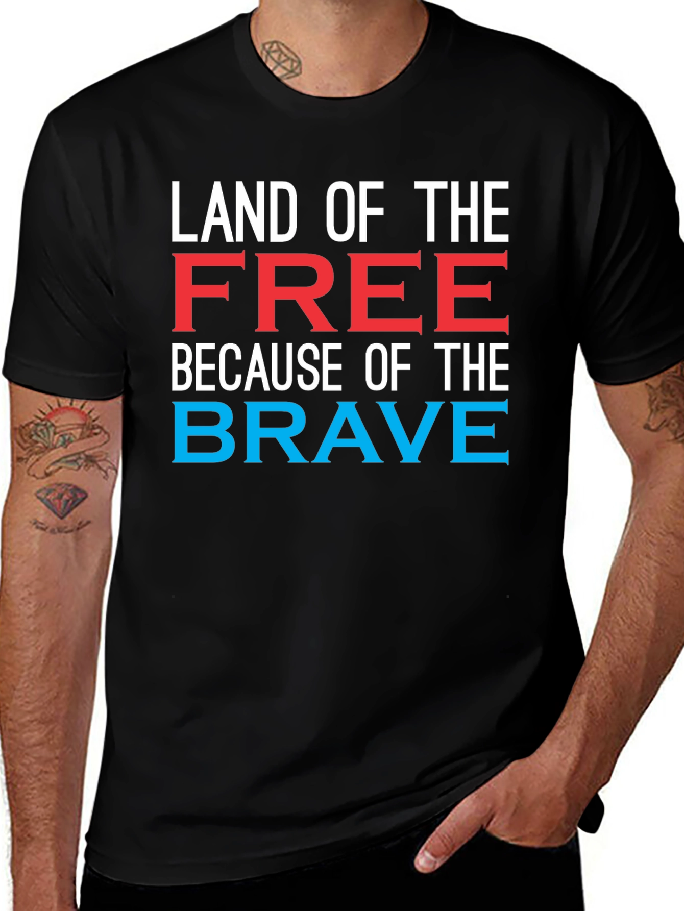 Land of the Free Graphic T-Shirt