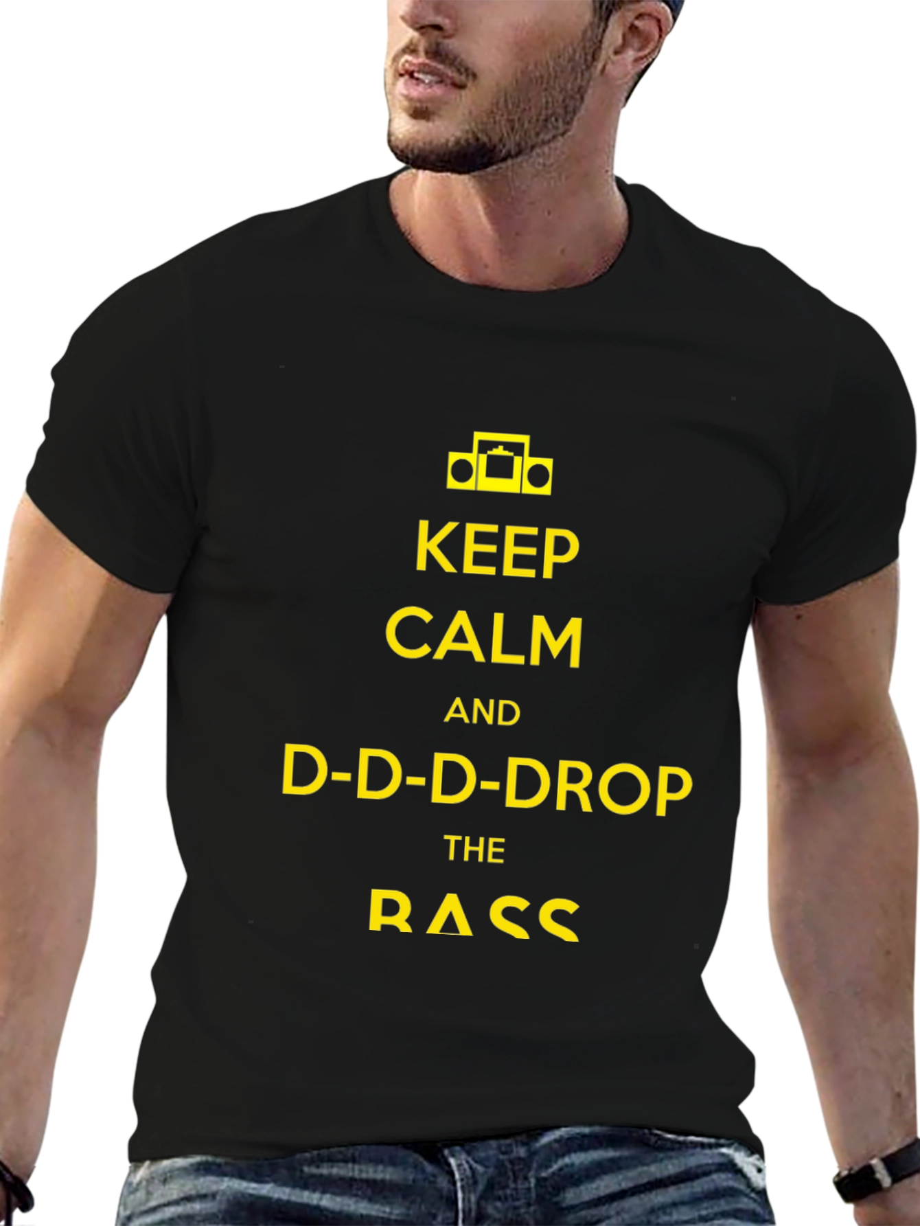 Keep Calm and D-D-D-Drop the Bass T-Shirt