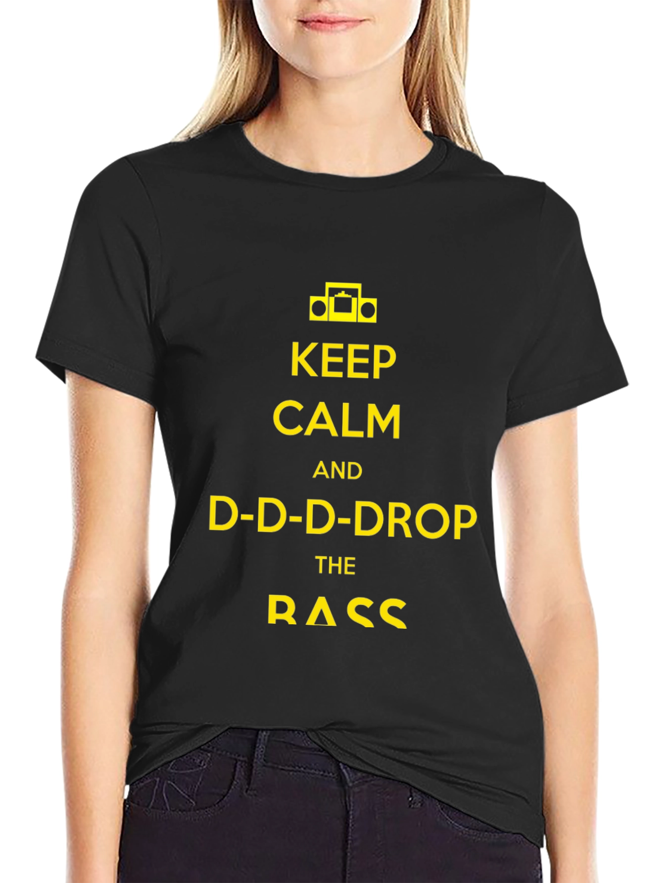 Keep Calm and D-D-D-Drop the Bass T-Shirt