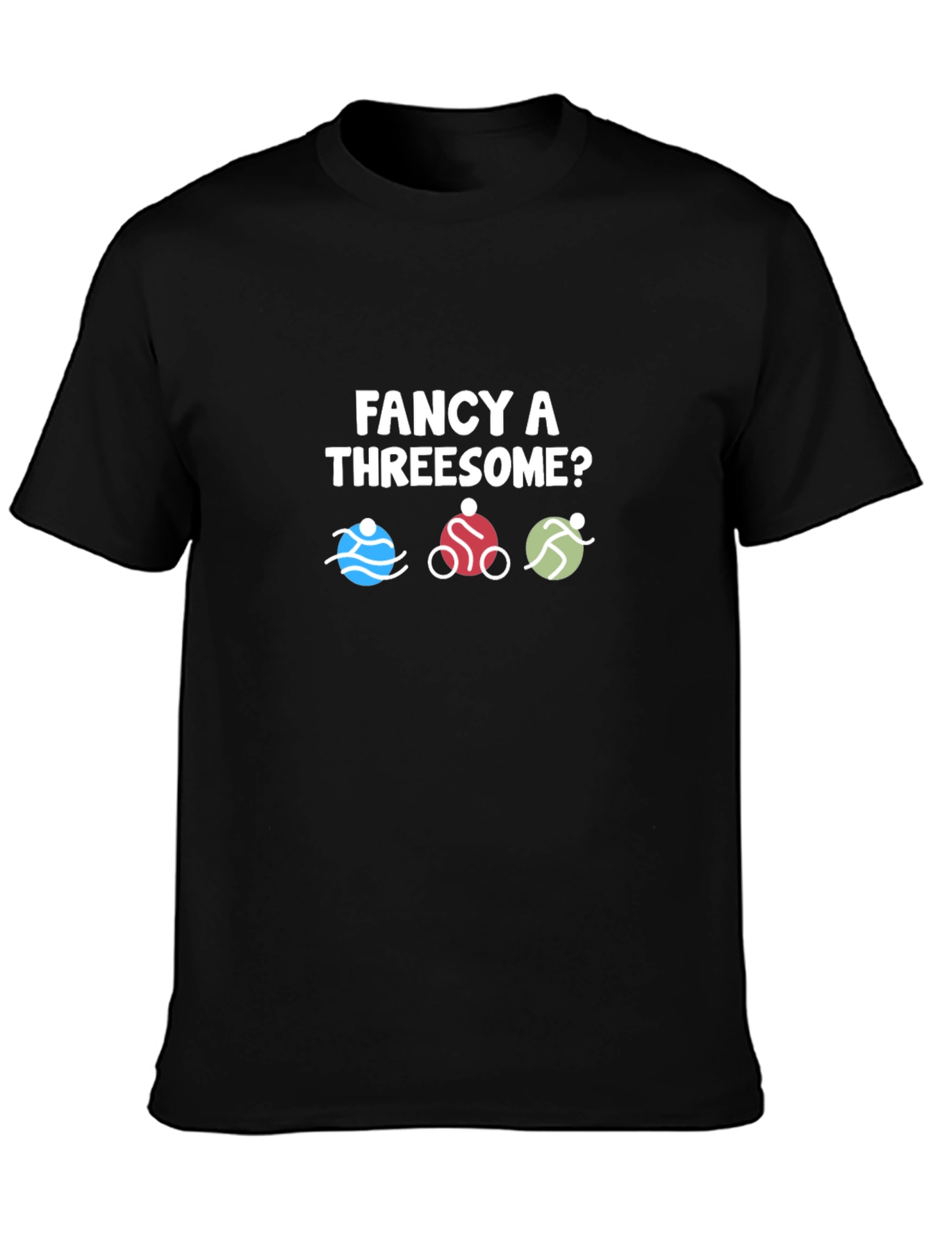 Fancy a Threesome? Triathlon T-Shirt