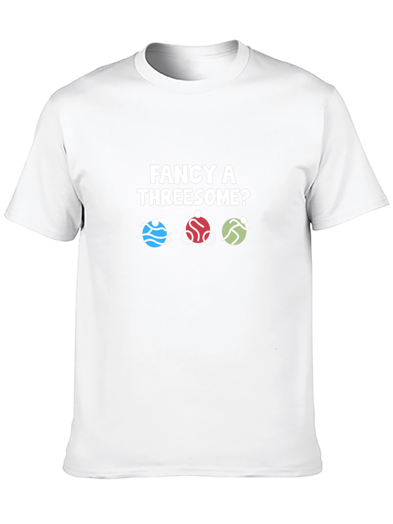 Fancy a Threesome? Triathlon T-Shirt