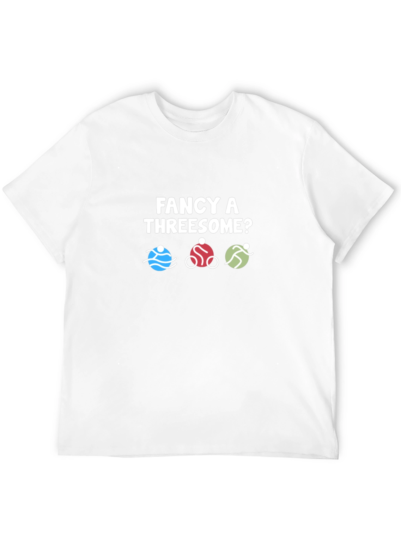 Fancy a Threesome? Triathlon T-Shirt