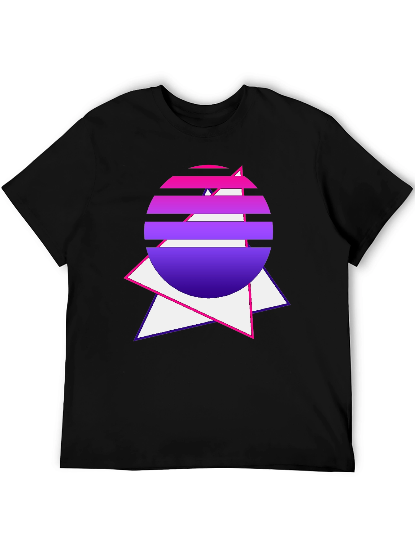 Retro Sunset Graphic Tee - Synthwave Style Shirt