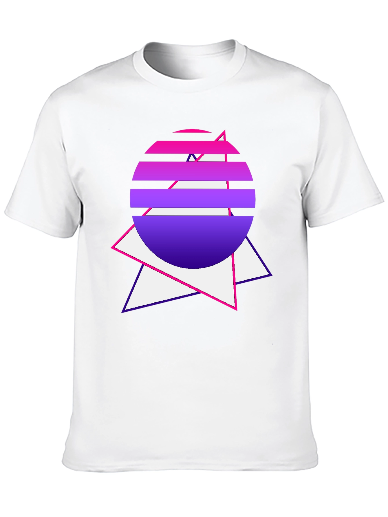 Retro Sunset Graphic Tee - Synthwave Style Shirt
