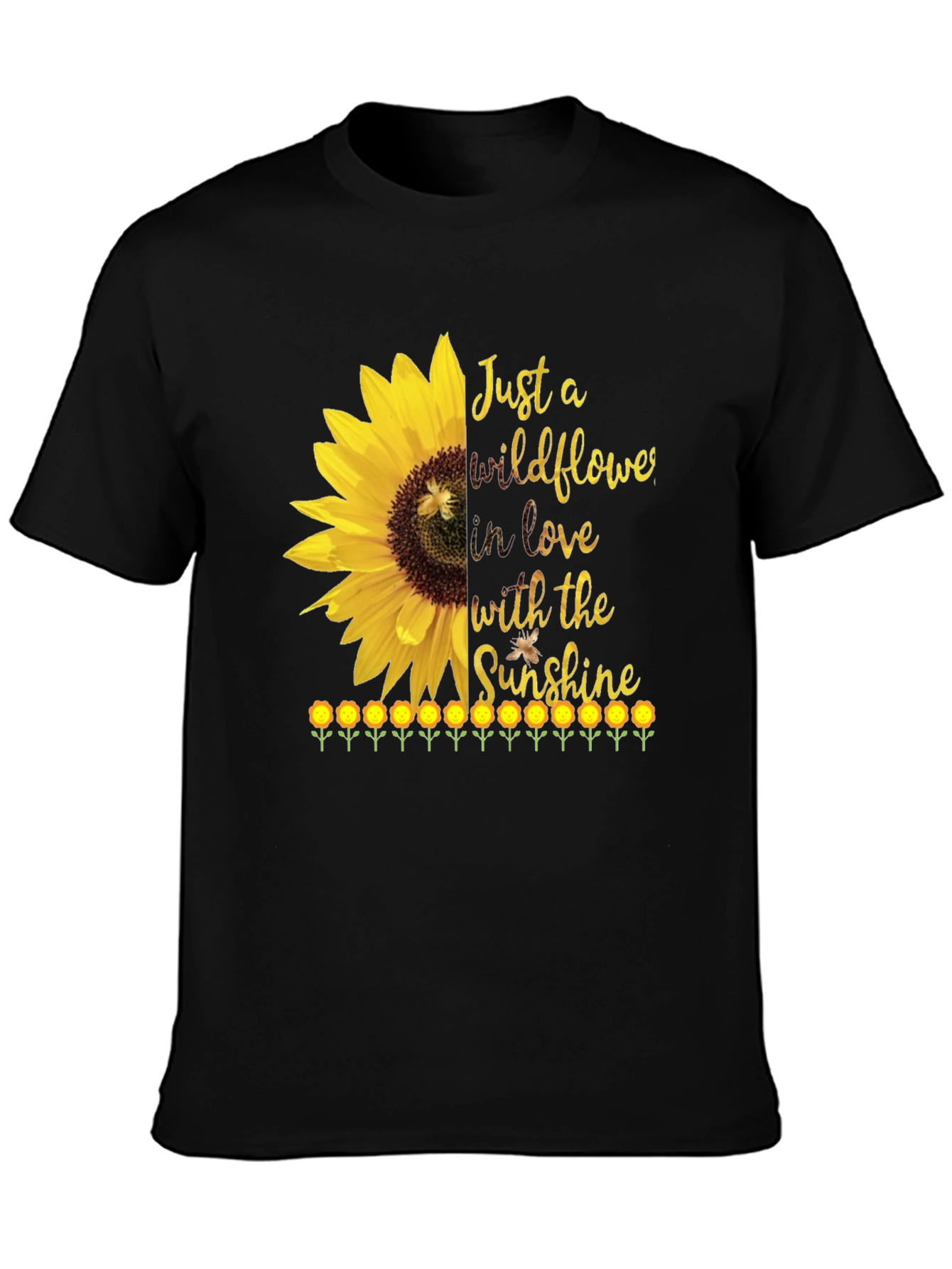 Wildflower Sunflower Graphic Tee