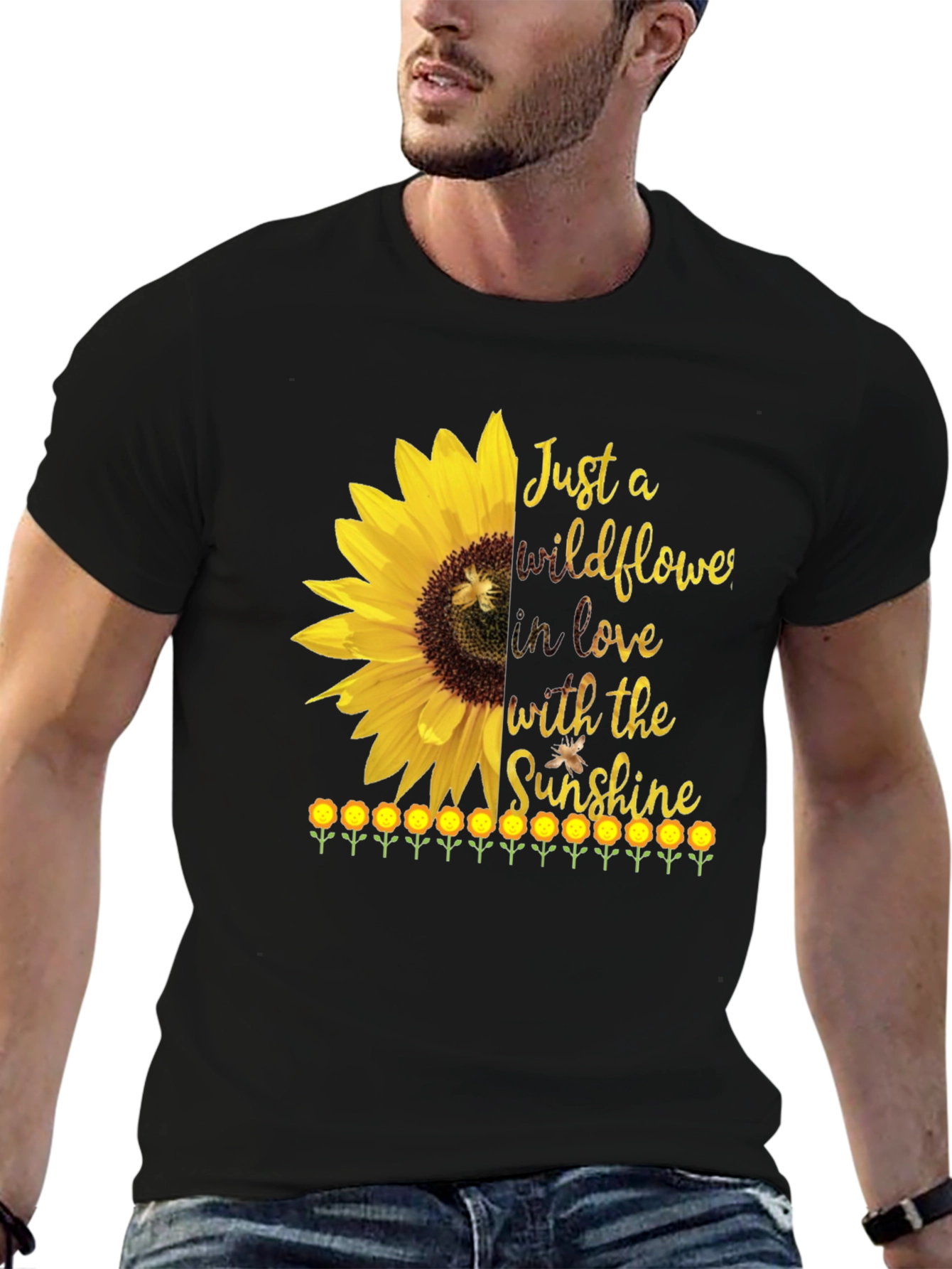 Wildflower Sunflower Graphic Tee