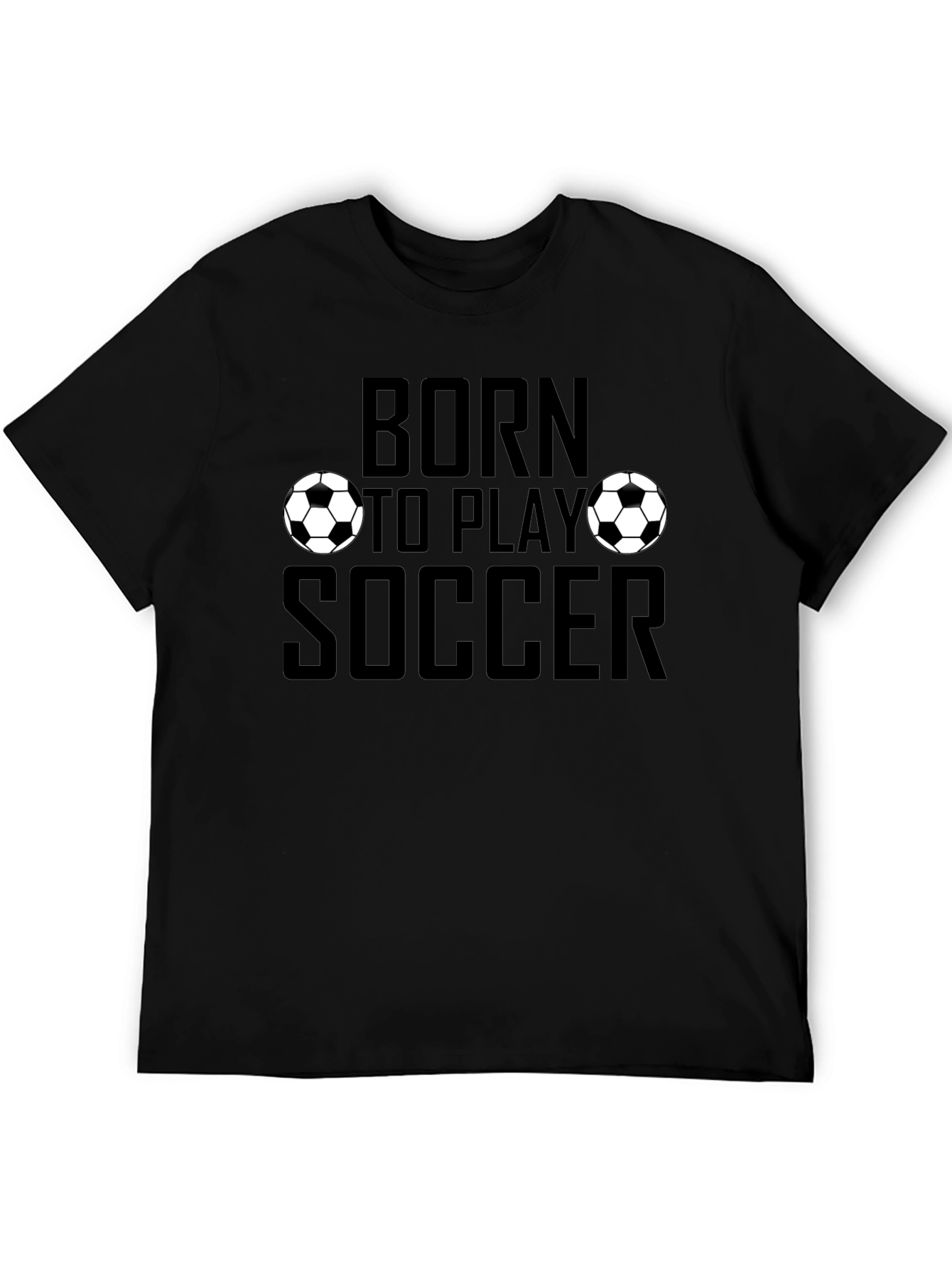 Born to Play Soccer Graphic T-Shirt