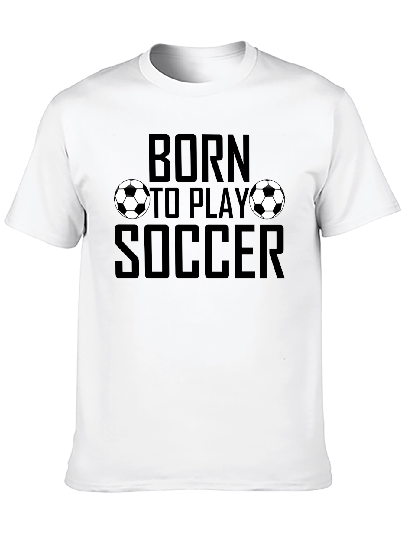 Born to Play Soccer Graphic T-Shirt