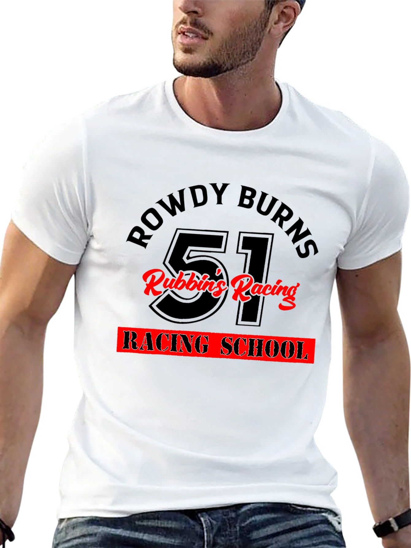 Rowdy Burns Racing School T-Shirt