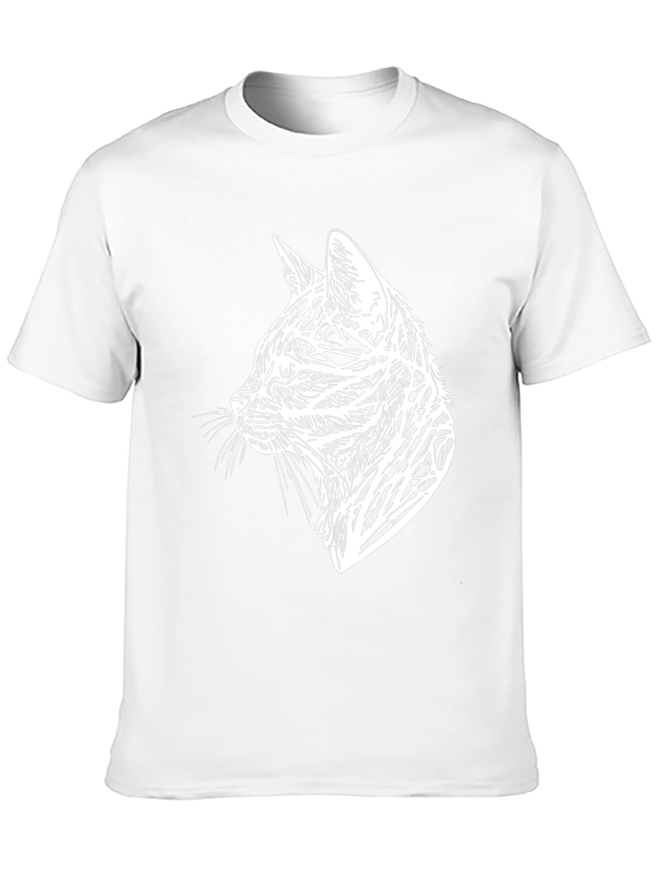 Cat Graphic T-Shirt - Cool Style