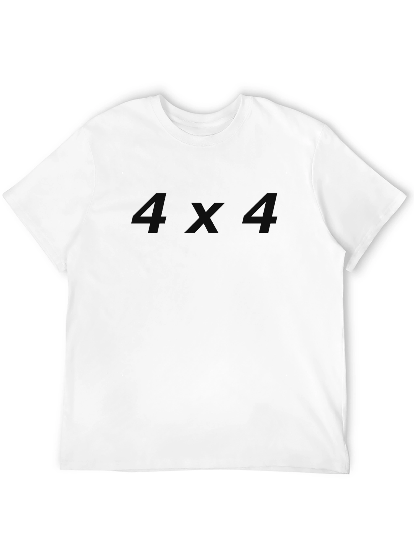 4x4 T-Shirt - Premium Black Tee