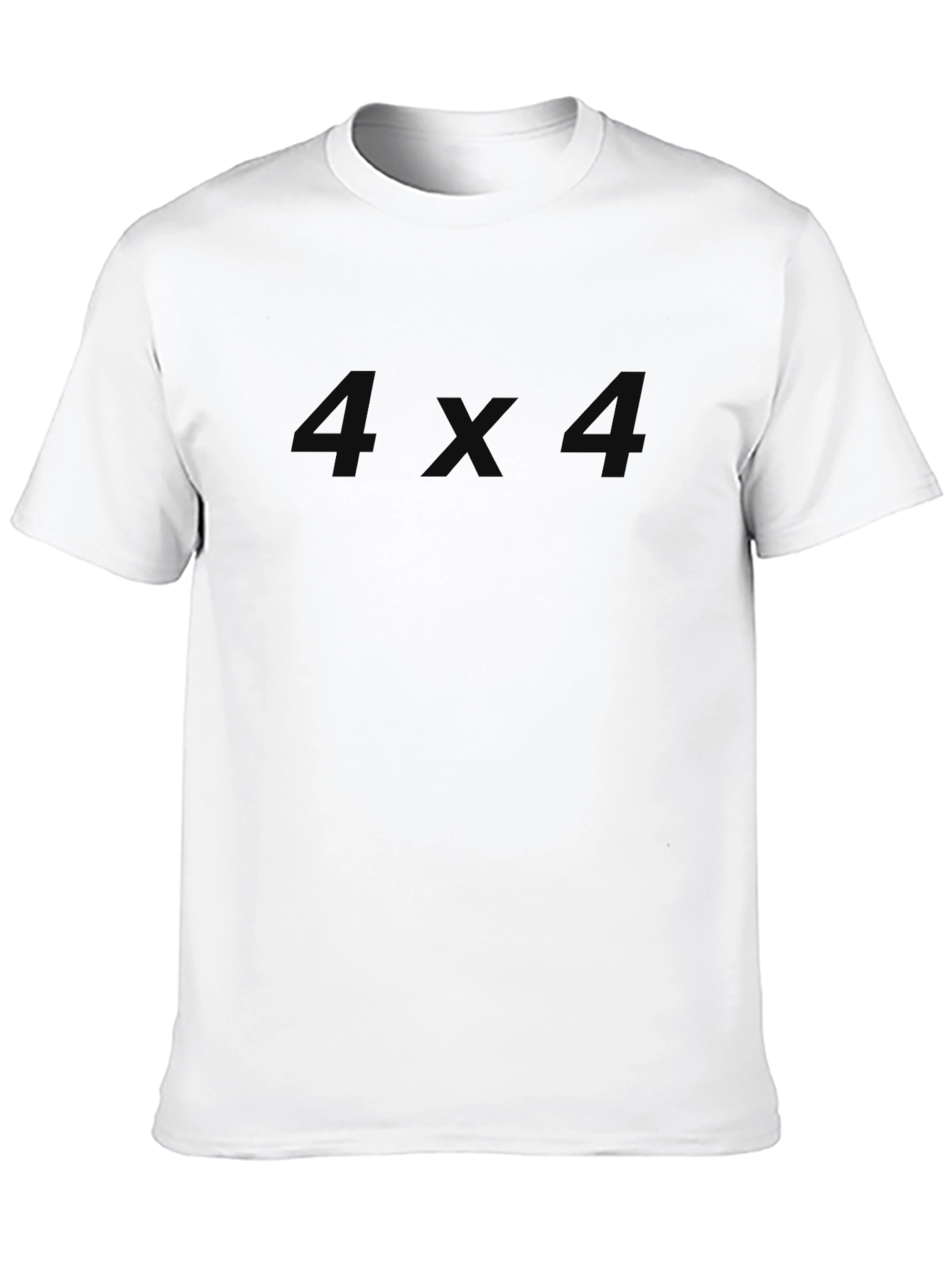 4x4 T-Shirt - Premium Black Tee